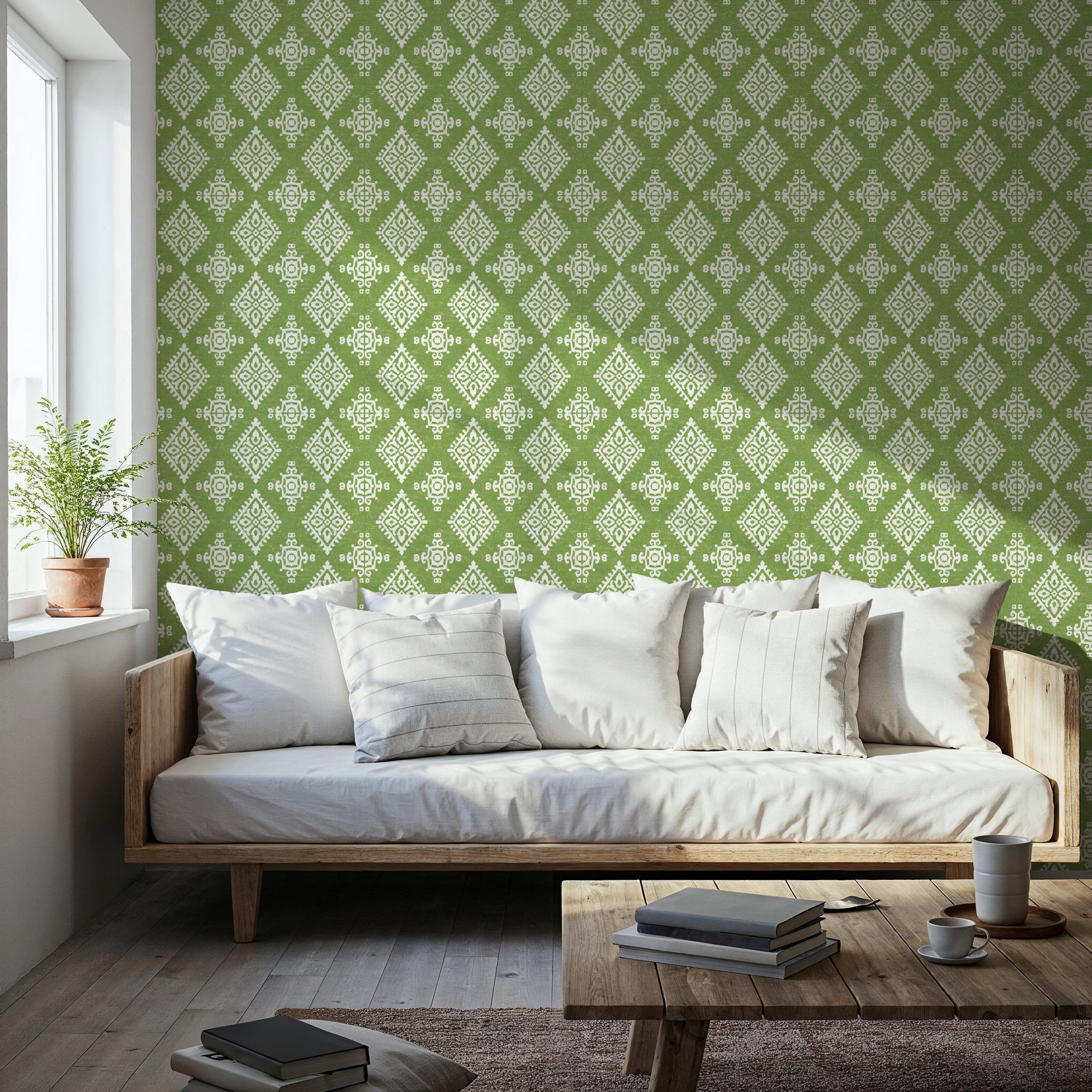 Atlantic Breeze Green, Wallpaper