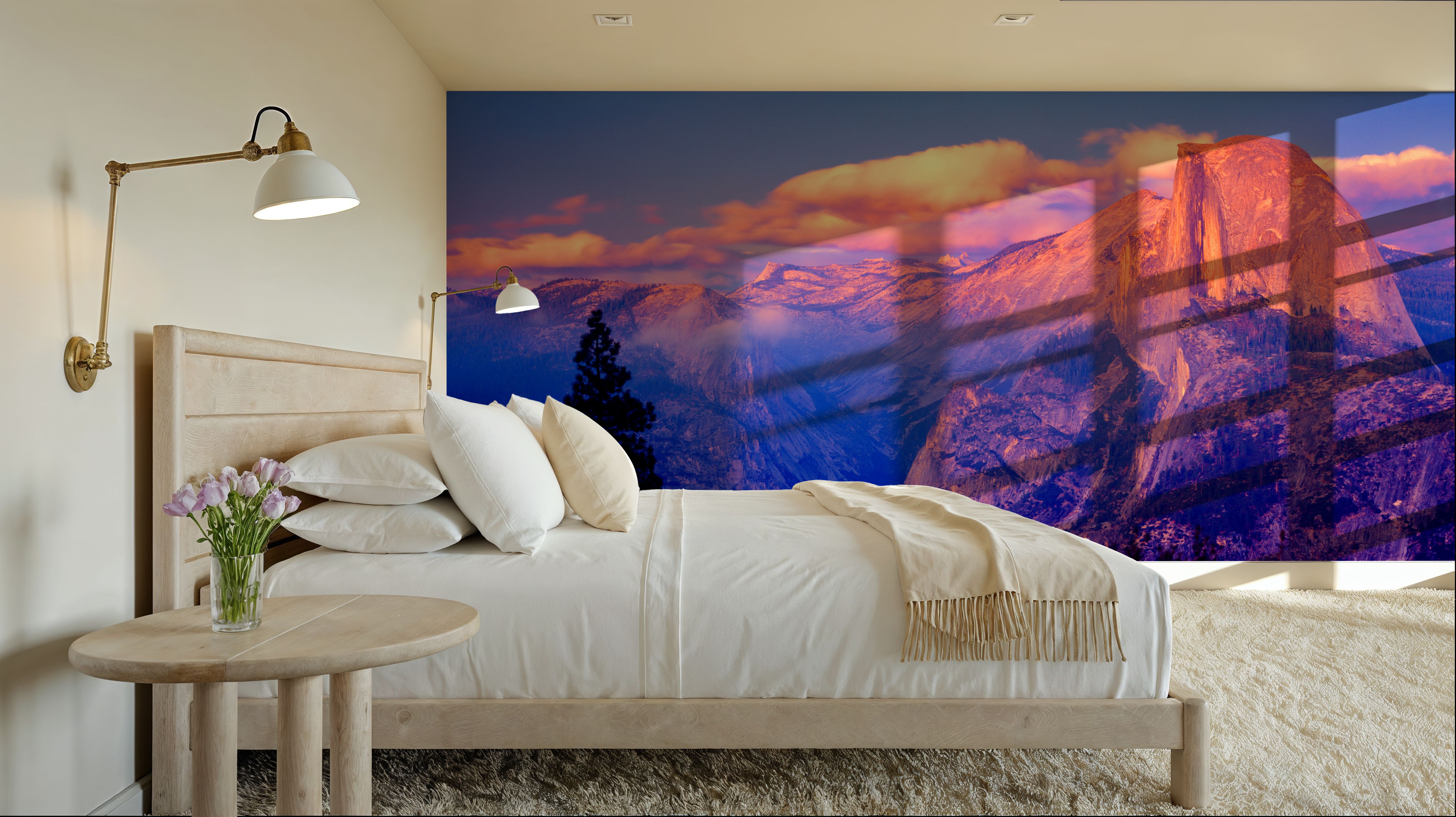 Half Dome in Falling Sunlight