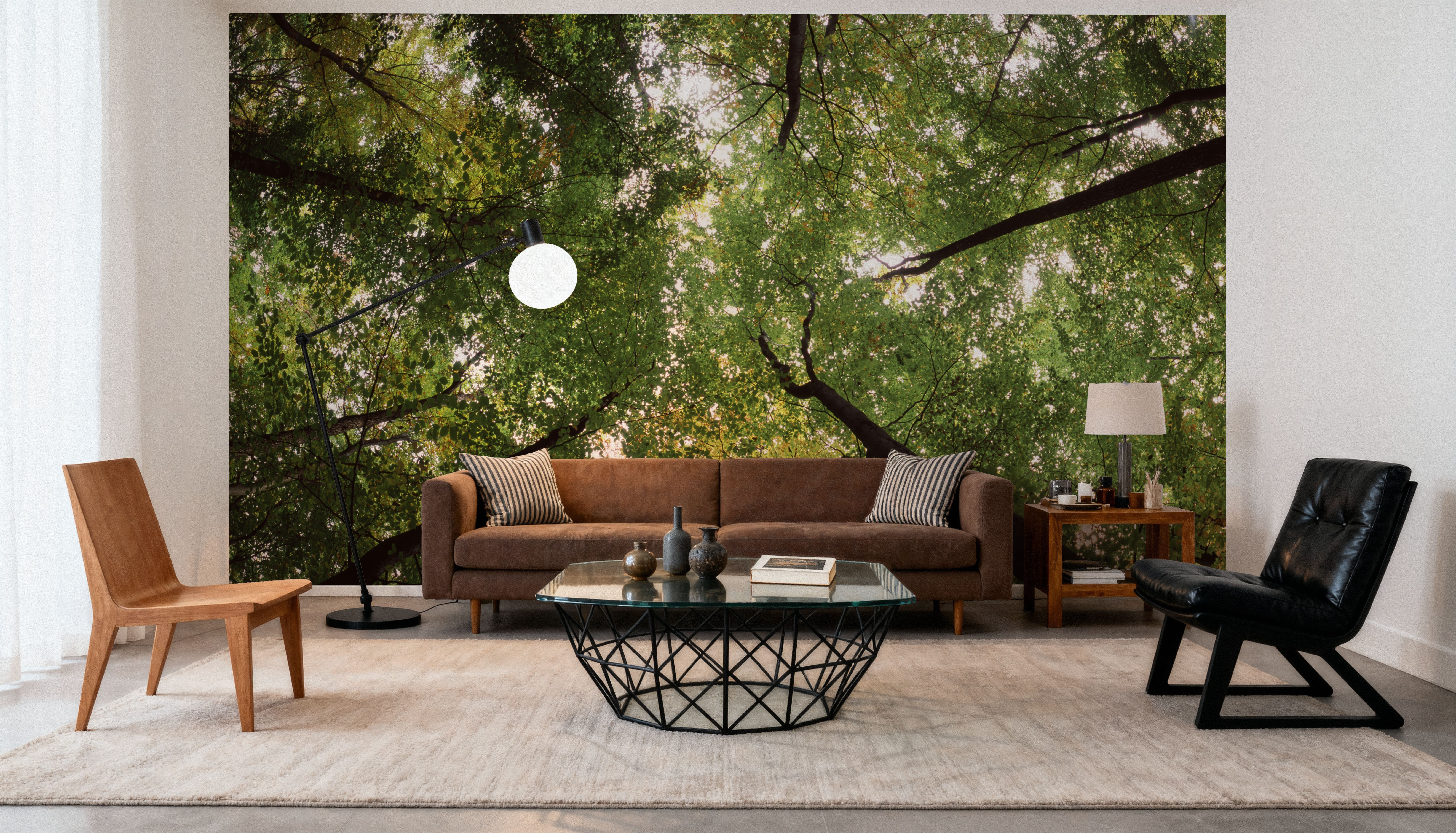 Emerald Canopy, Papier peint