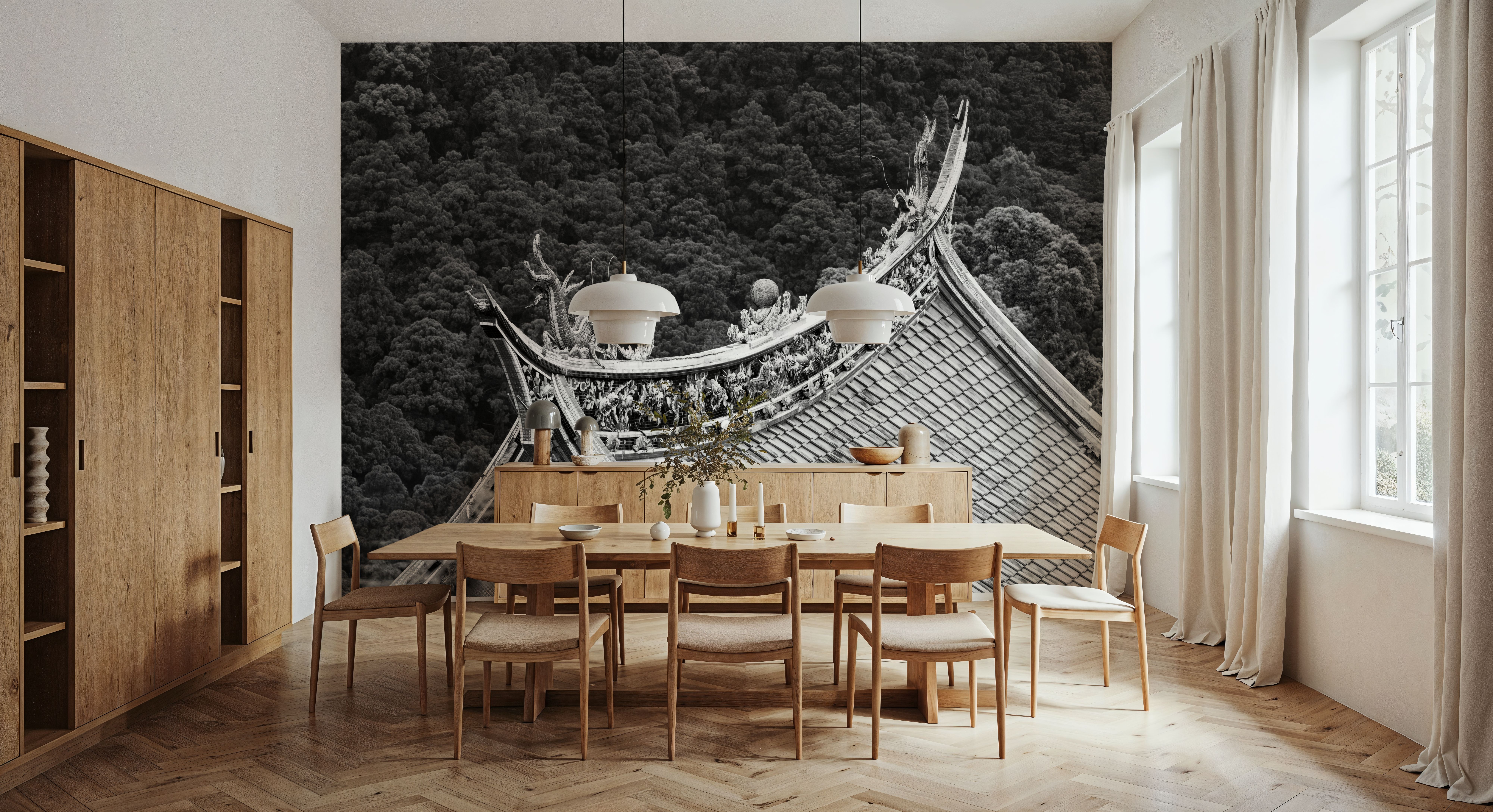 Kawara Roof I, Wallpaper