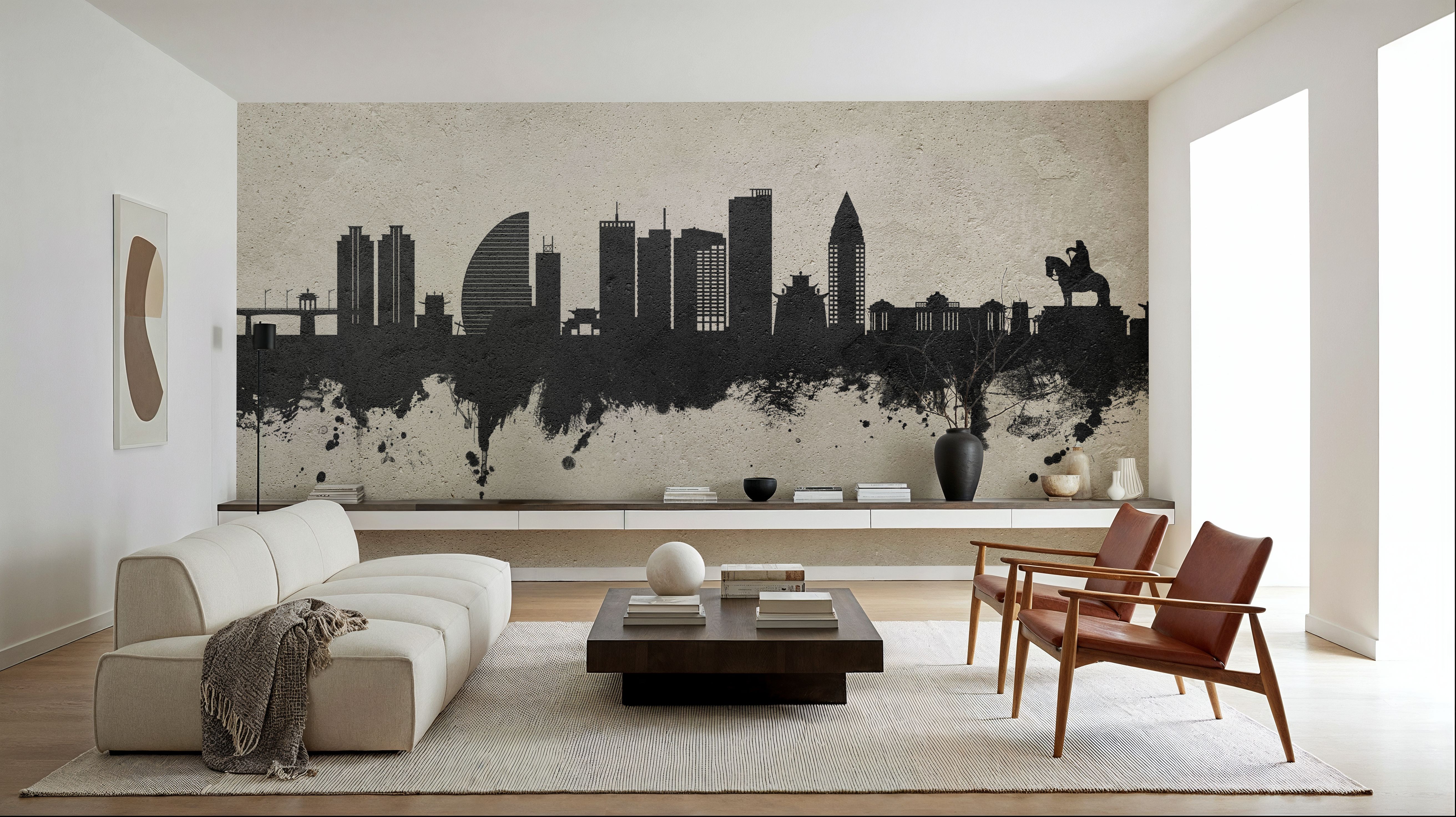 Ulaanbaatar Mongolia Skyline Concrete