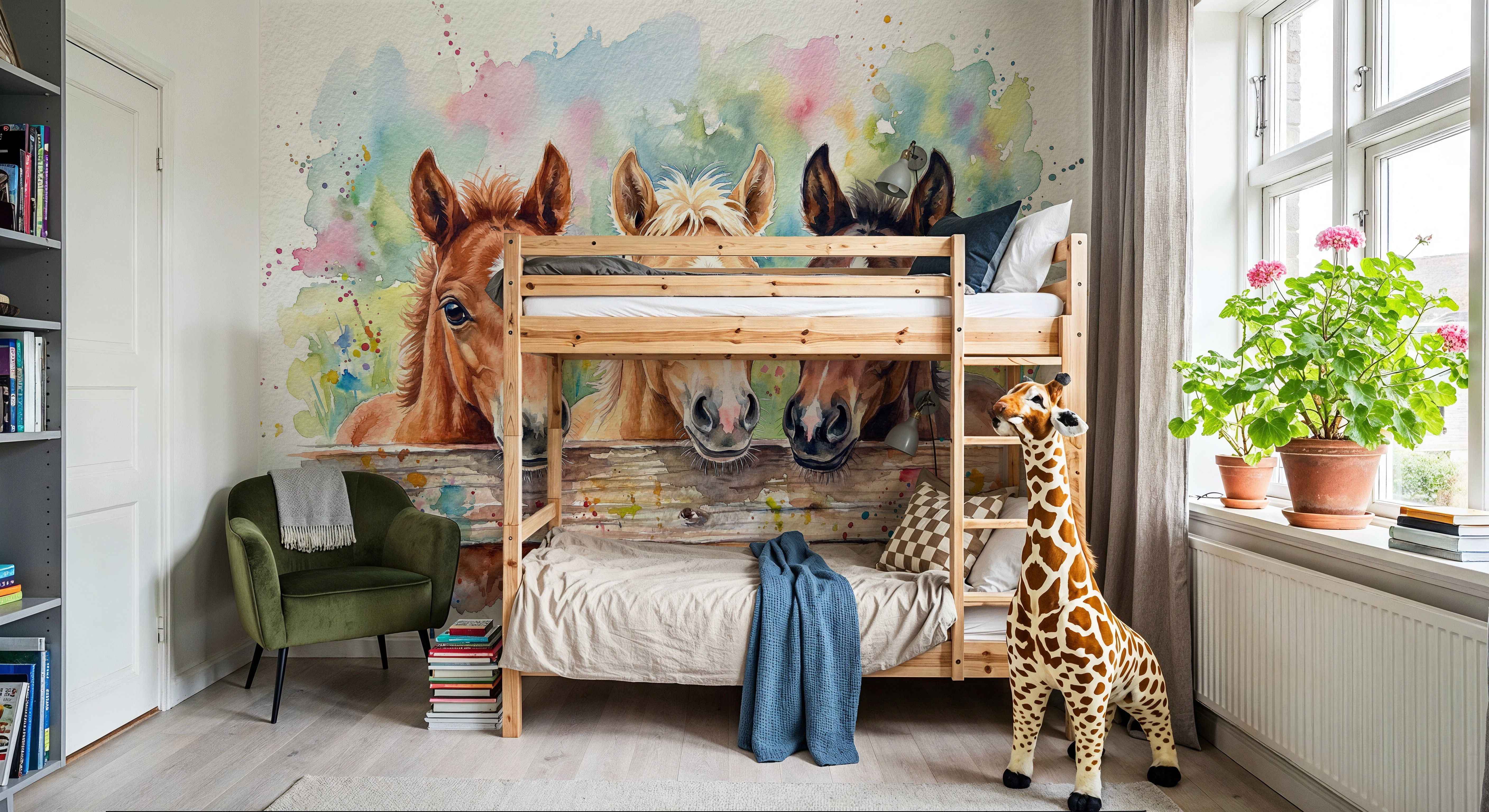 Foals - Cute Baby Animals Series, Tapet