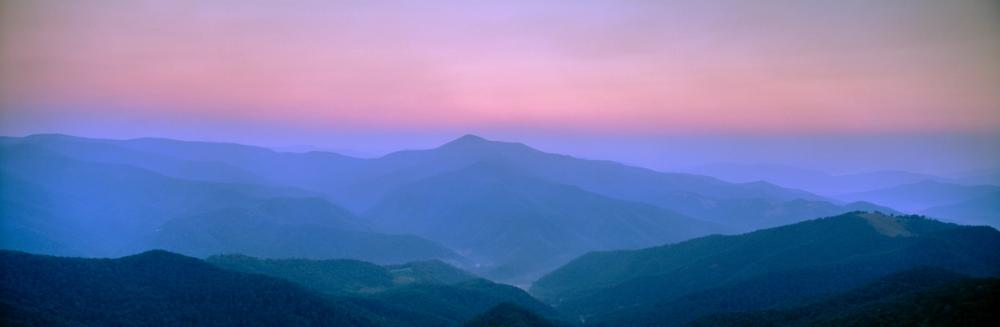 Fog over North Carolina