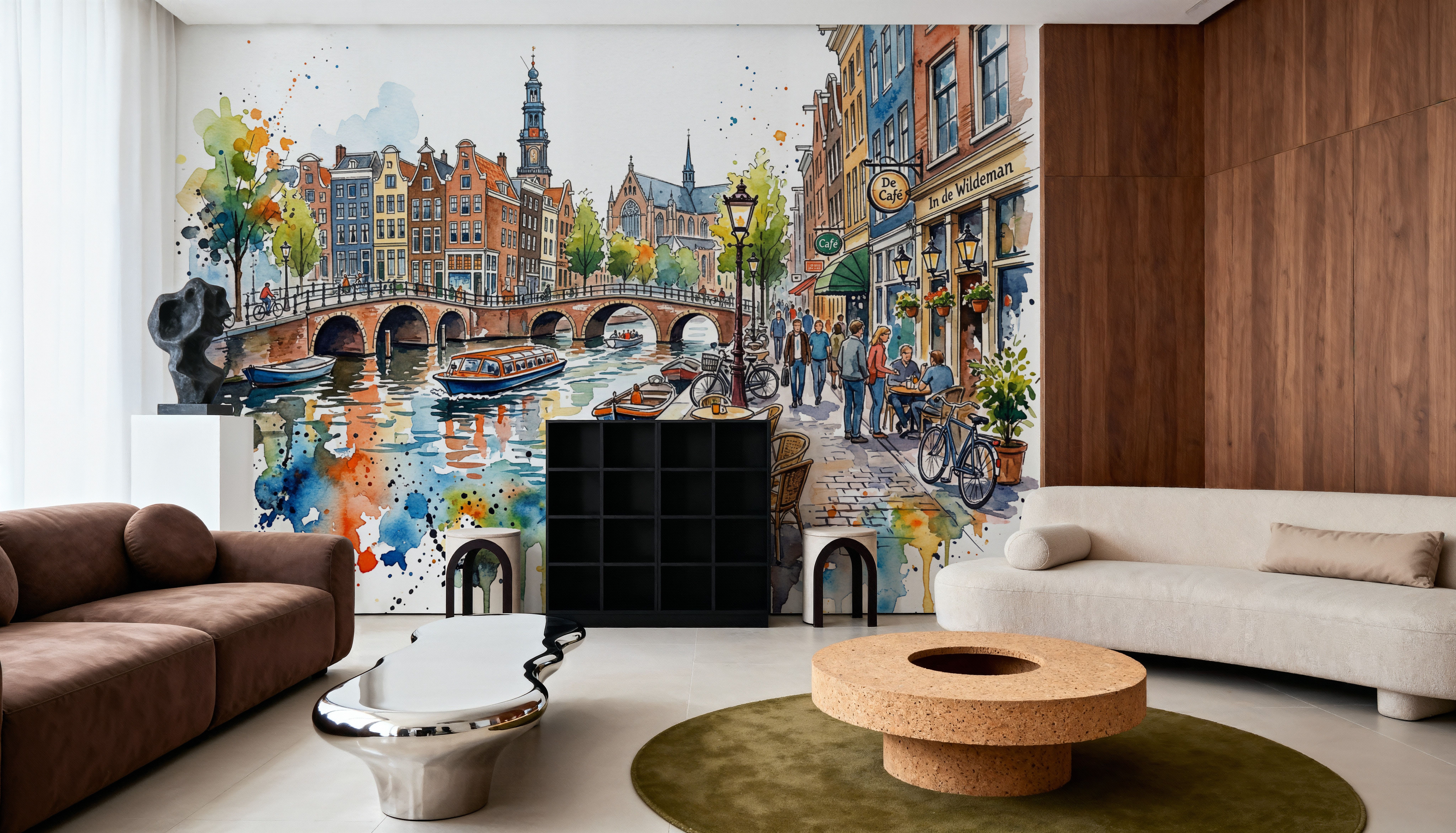 Amsterdam - Watercolor City Series