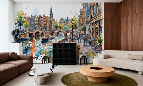 Amsterdam - Watercolor City Series