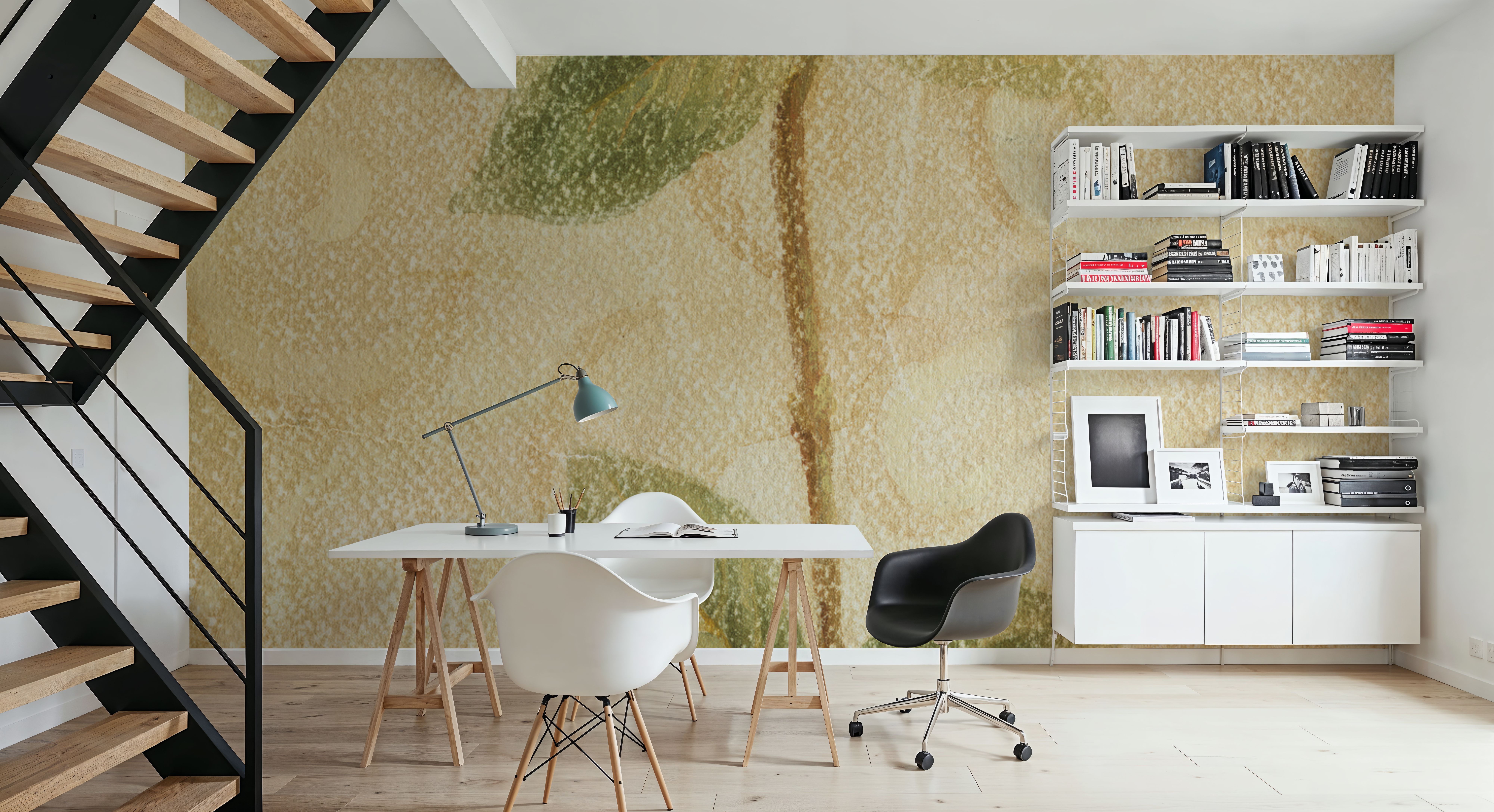 Vintage Lilac in Glass Vase, Wallpaper