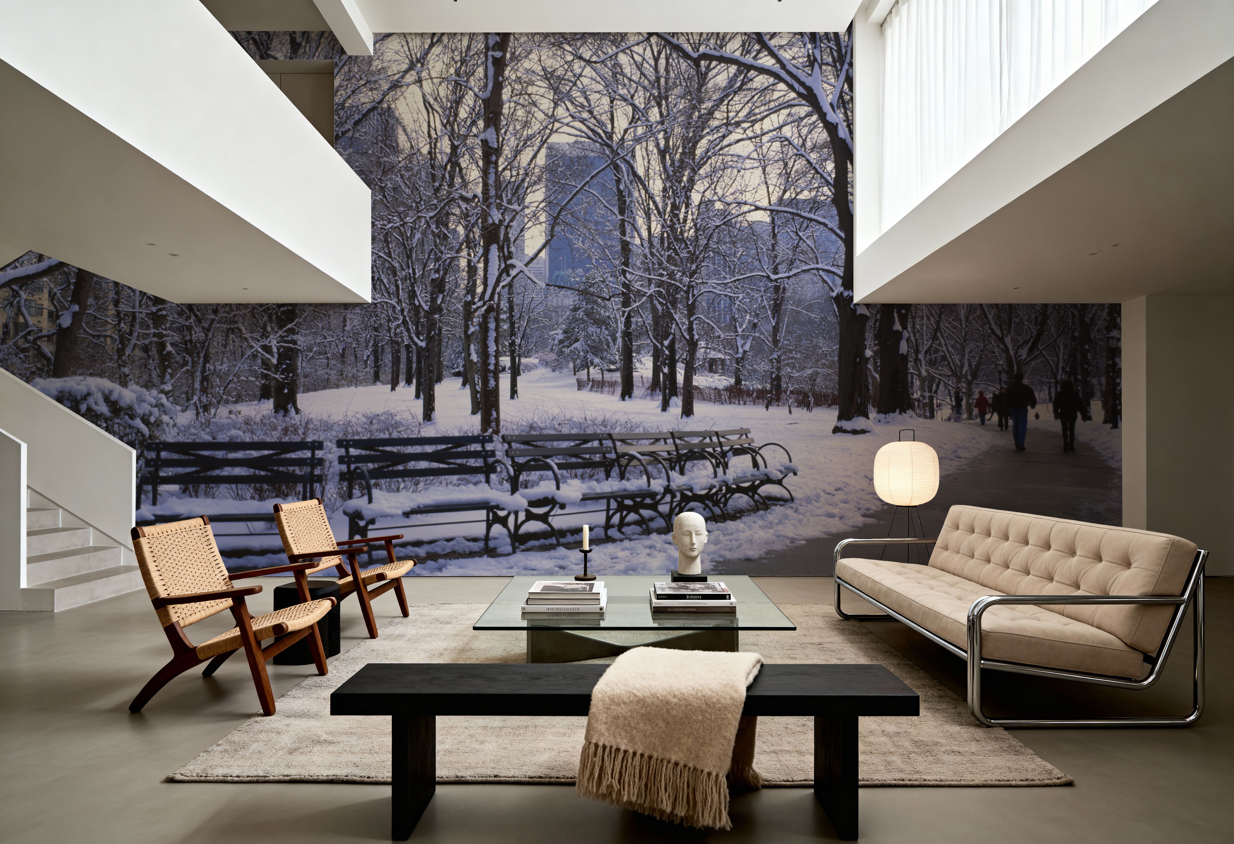 Winter Park Stroll, Wallpaper