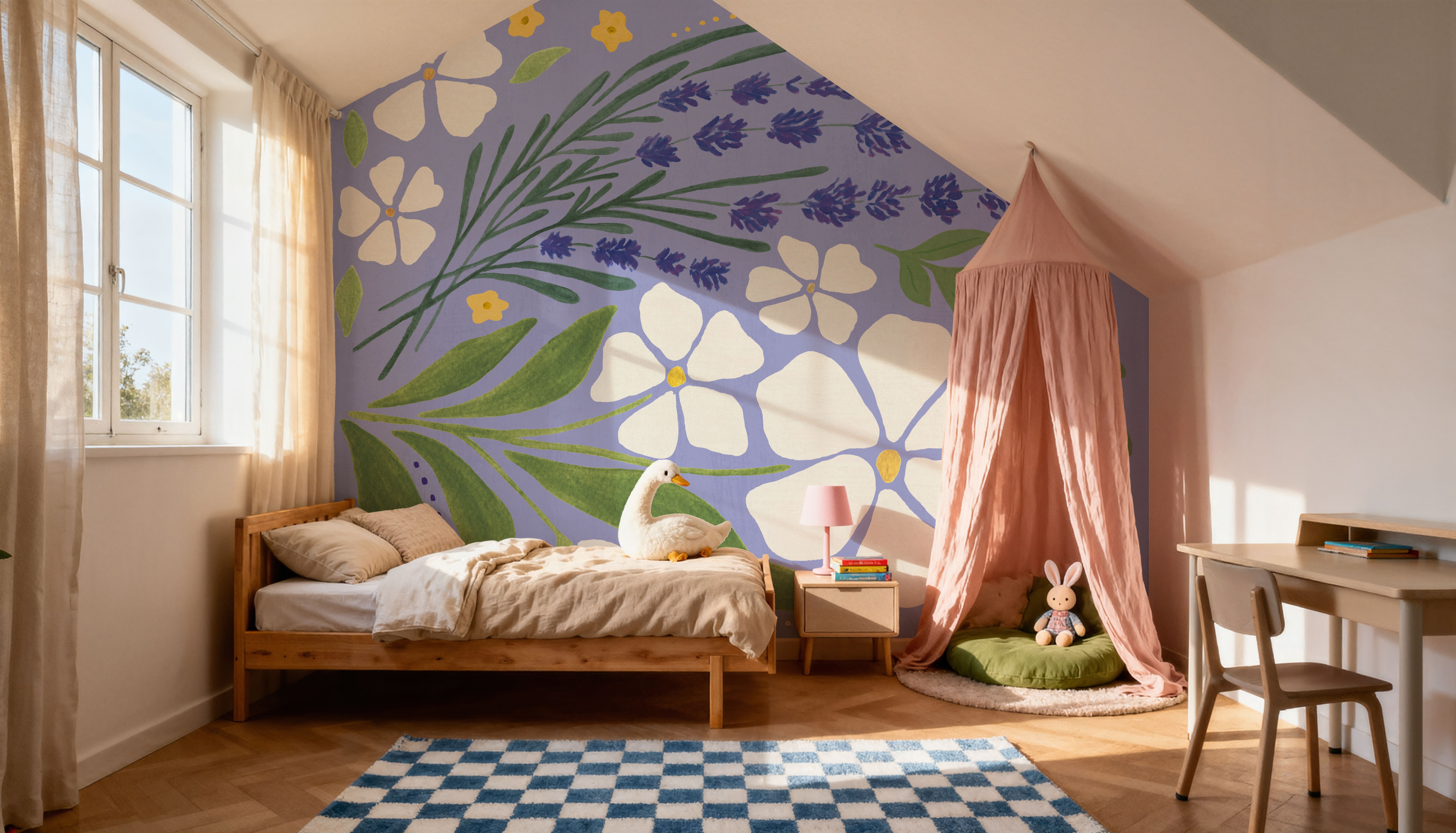 Lavender Garden III Purple