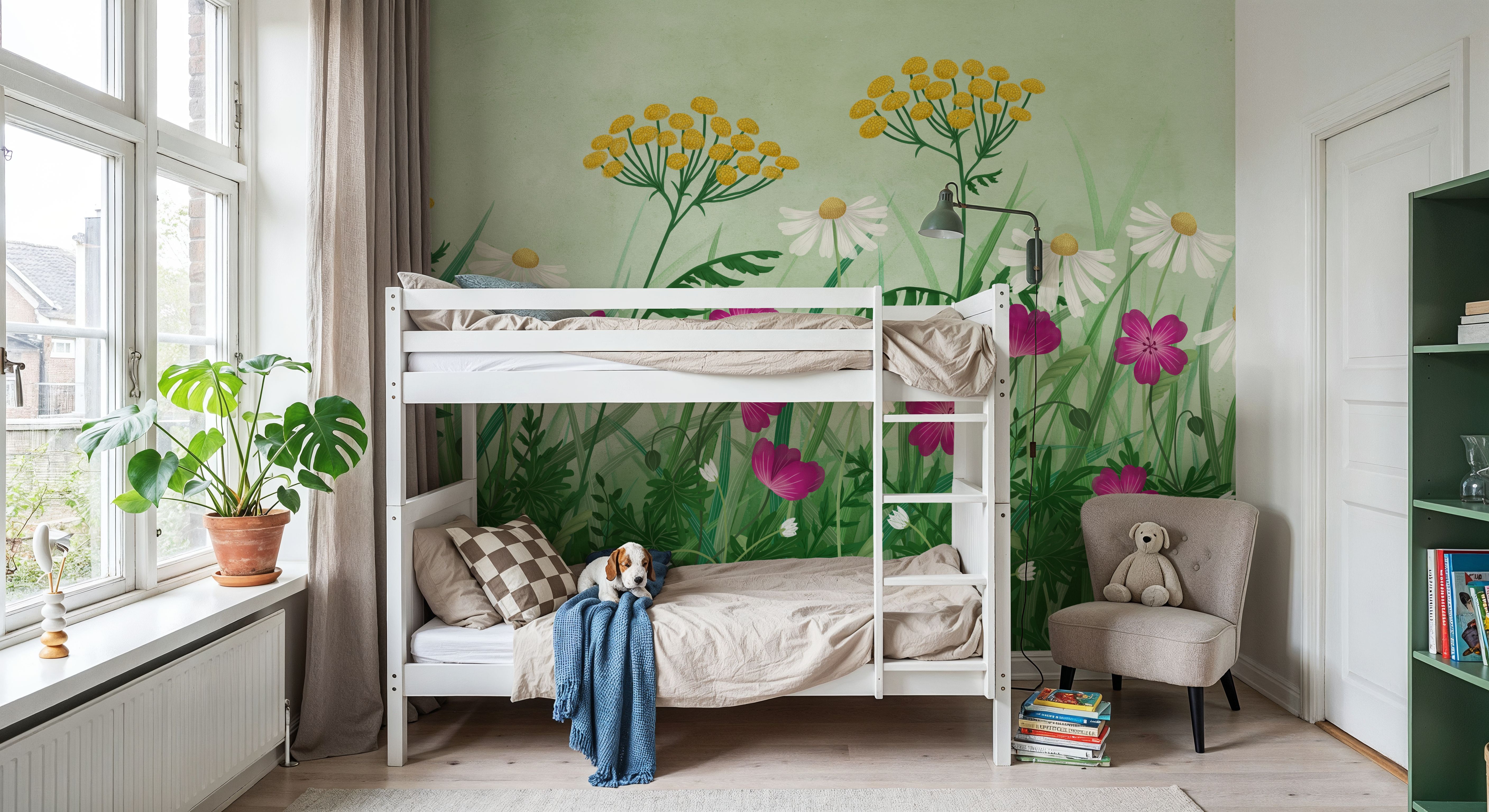 Geranium Meadow, Green