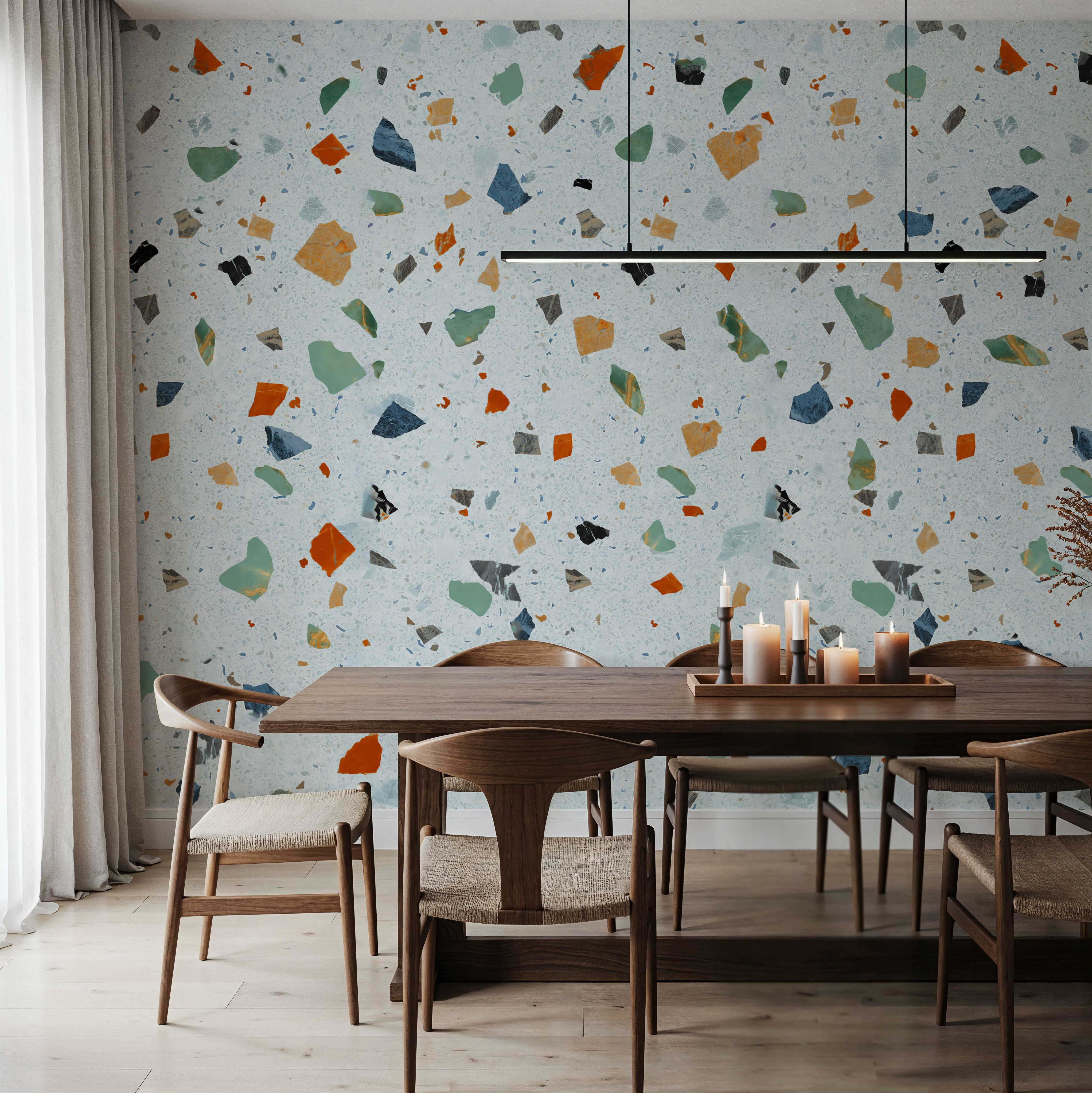 Terrazzo Multi, Ice Blue