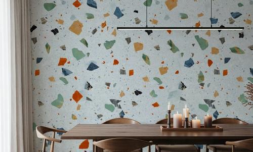 Terrazzo Multi, Ice Blue