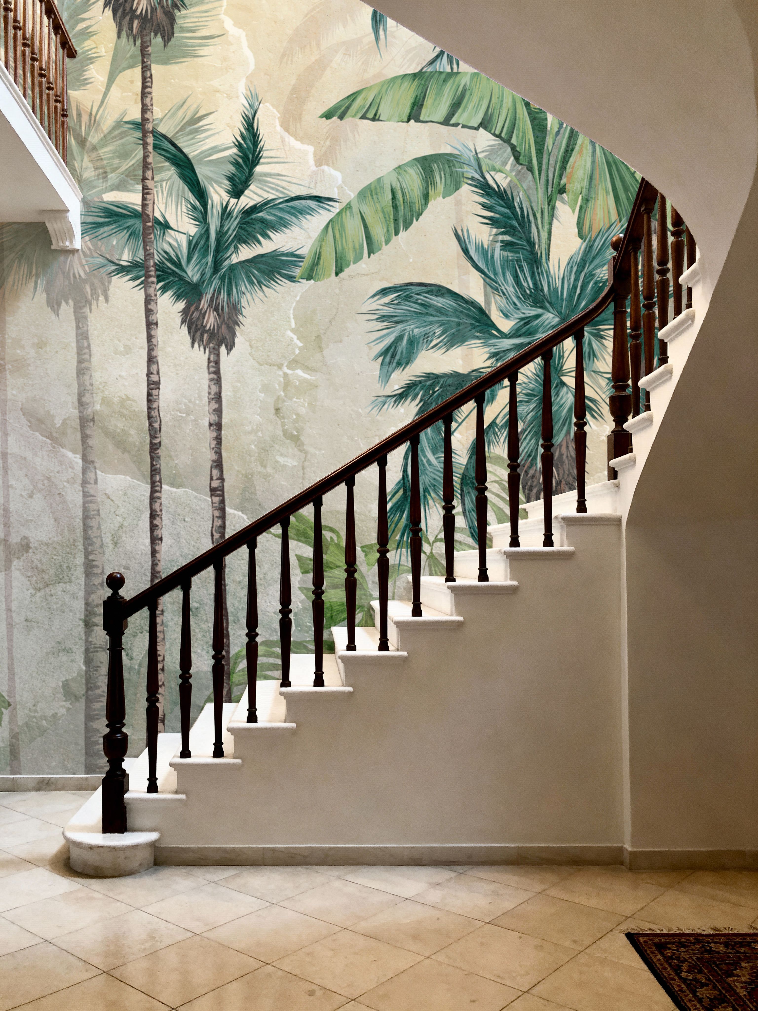 Textured Palm Paradise