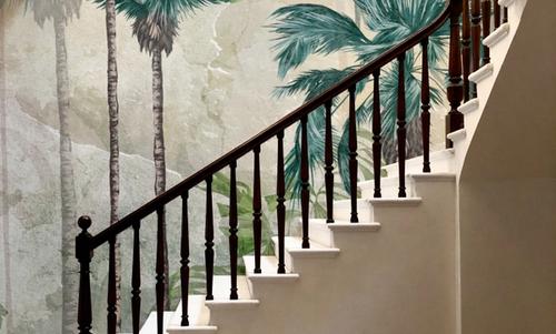 Textured Palm Paradise