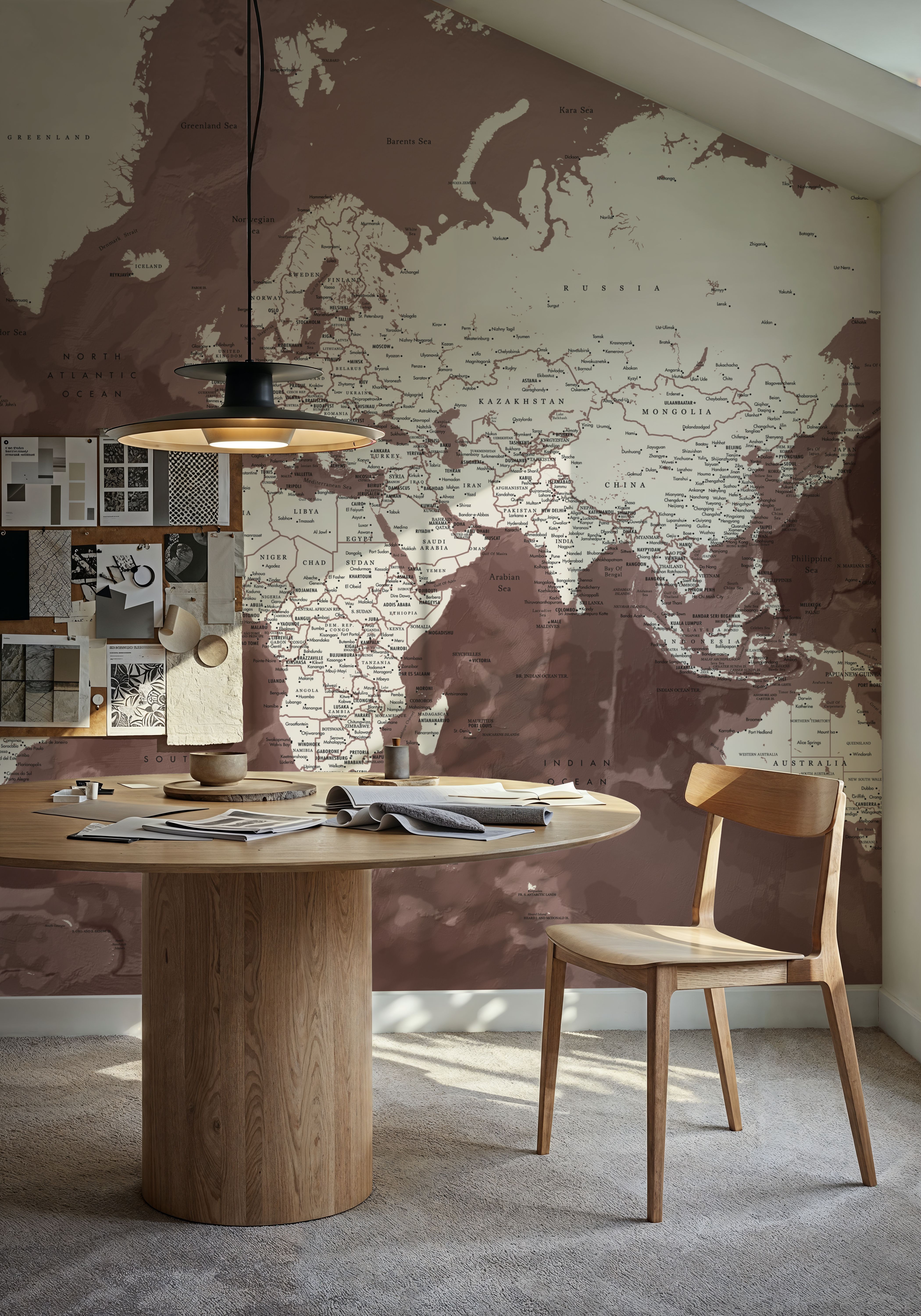 World Map Cities - Hikmat