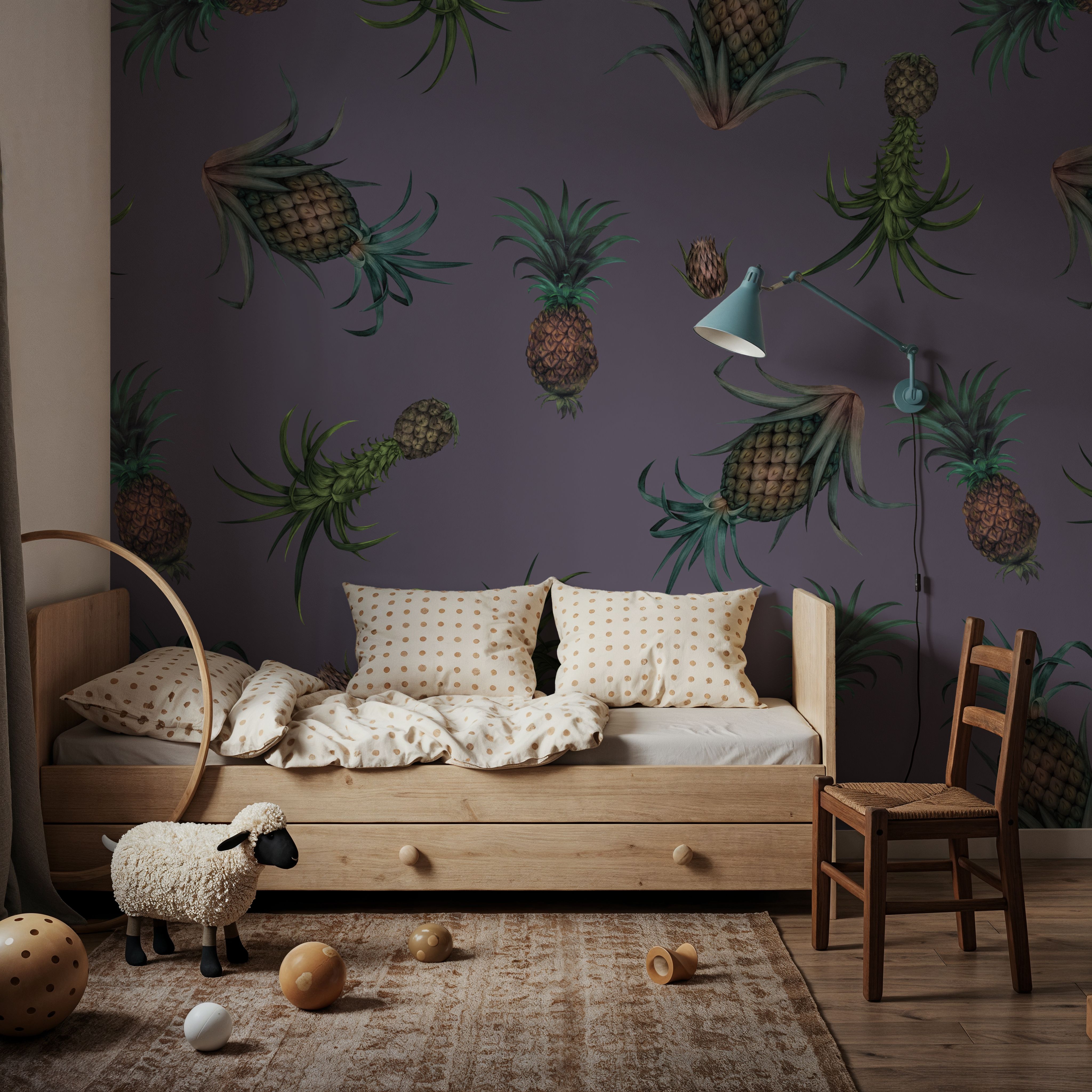 Falling Pineapples, Lilac