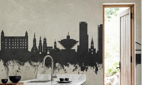Bratislava Slovakia Skyline Concrete