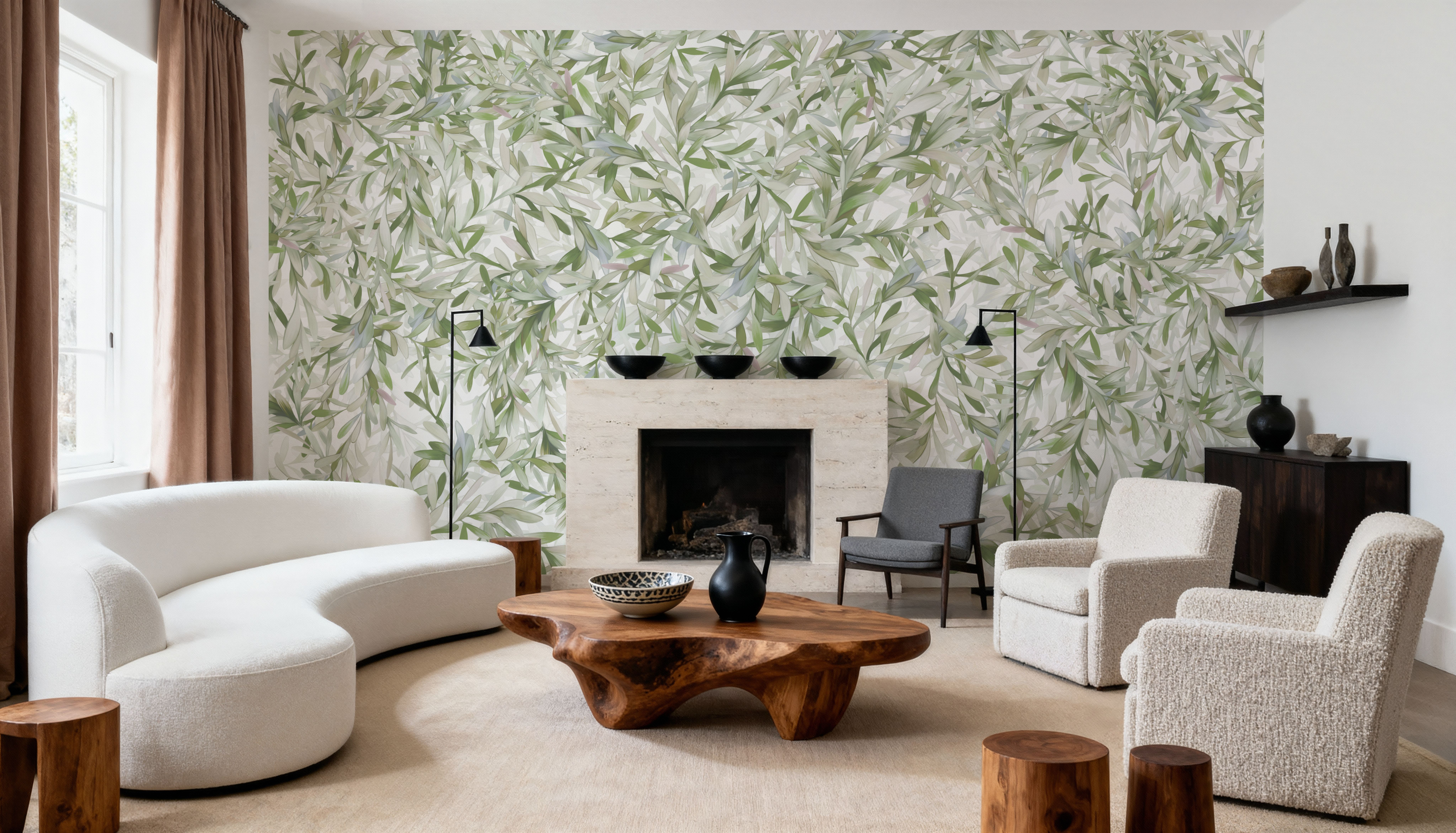 Lush Canopy Ceiling, Fresh Green