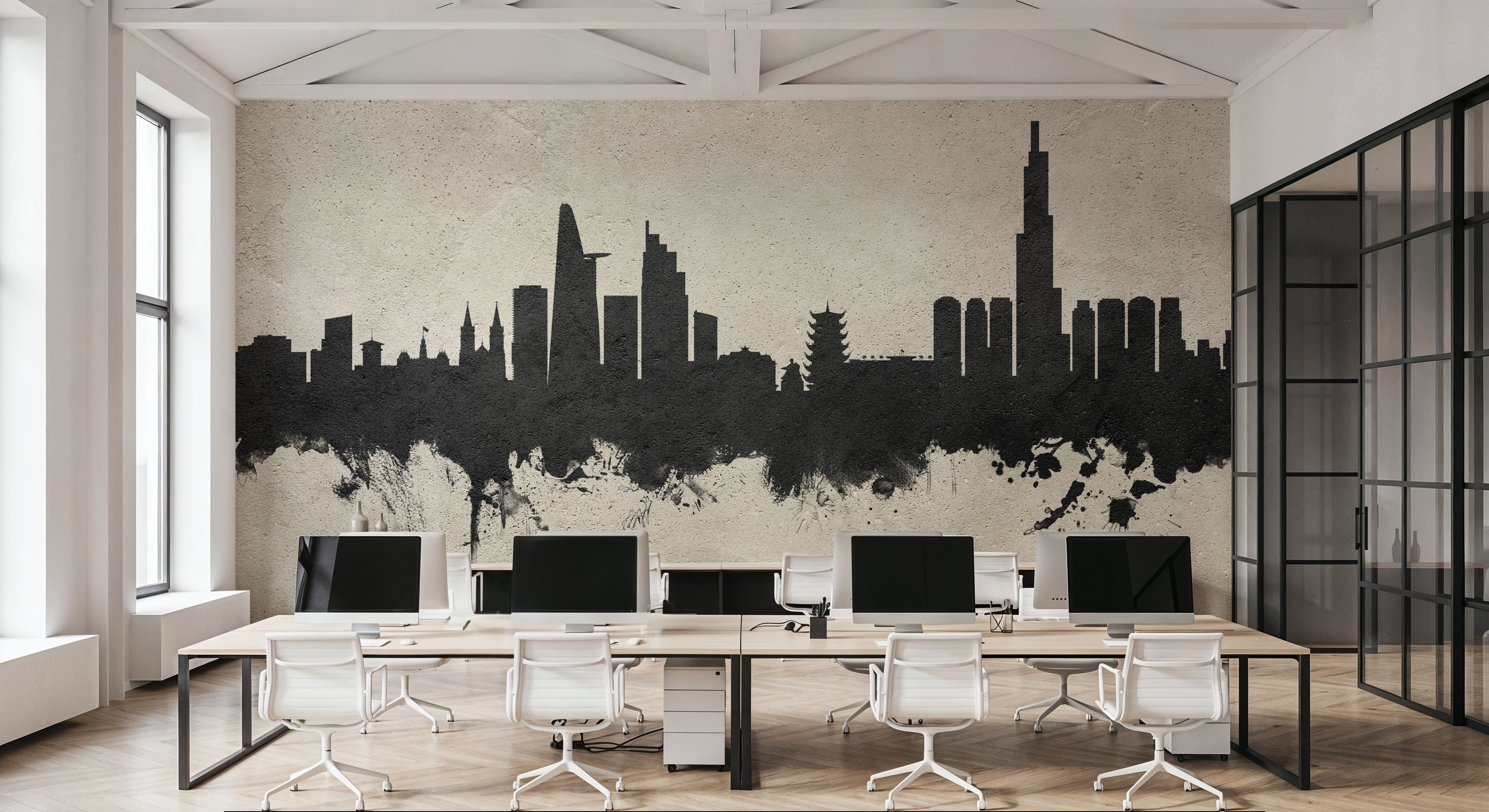 Ho Chi Minh City Vietnam Skyline Concrete, Wallpaper