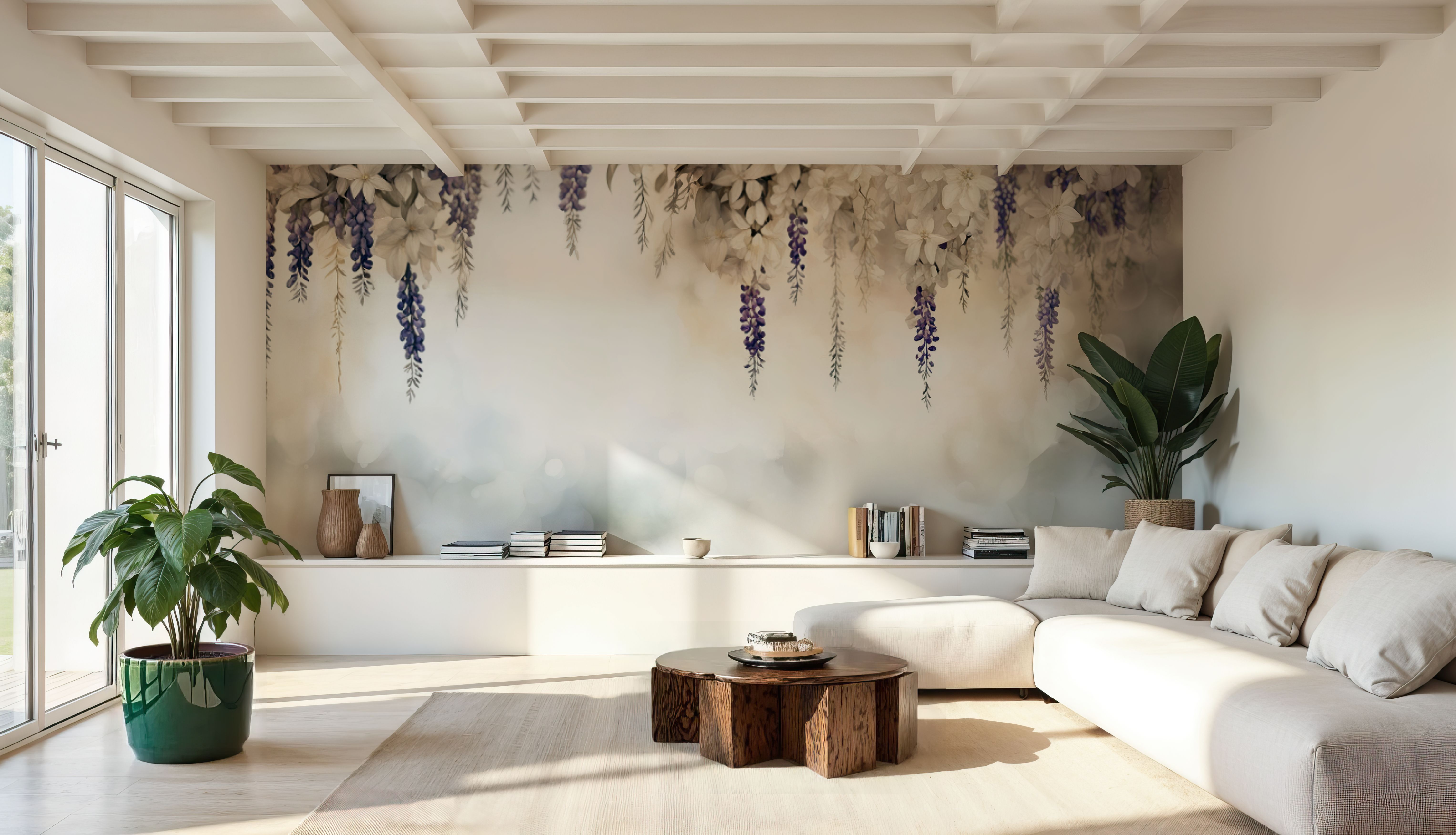 Gentle Wisteria Garden Warm