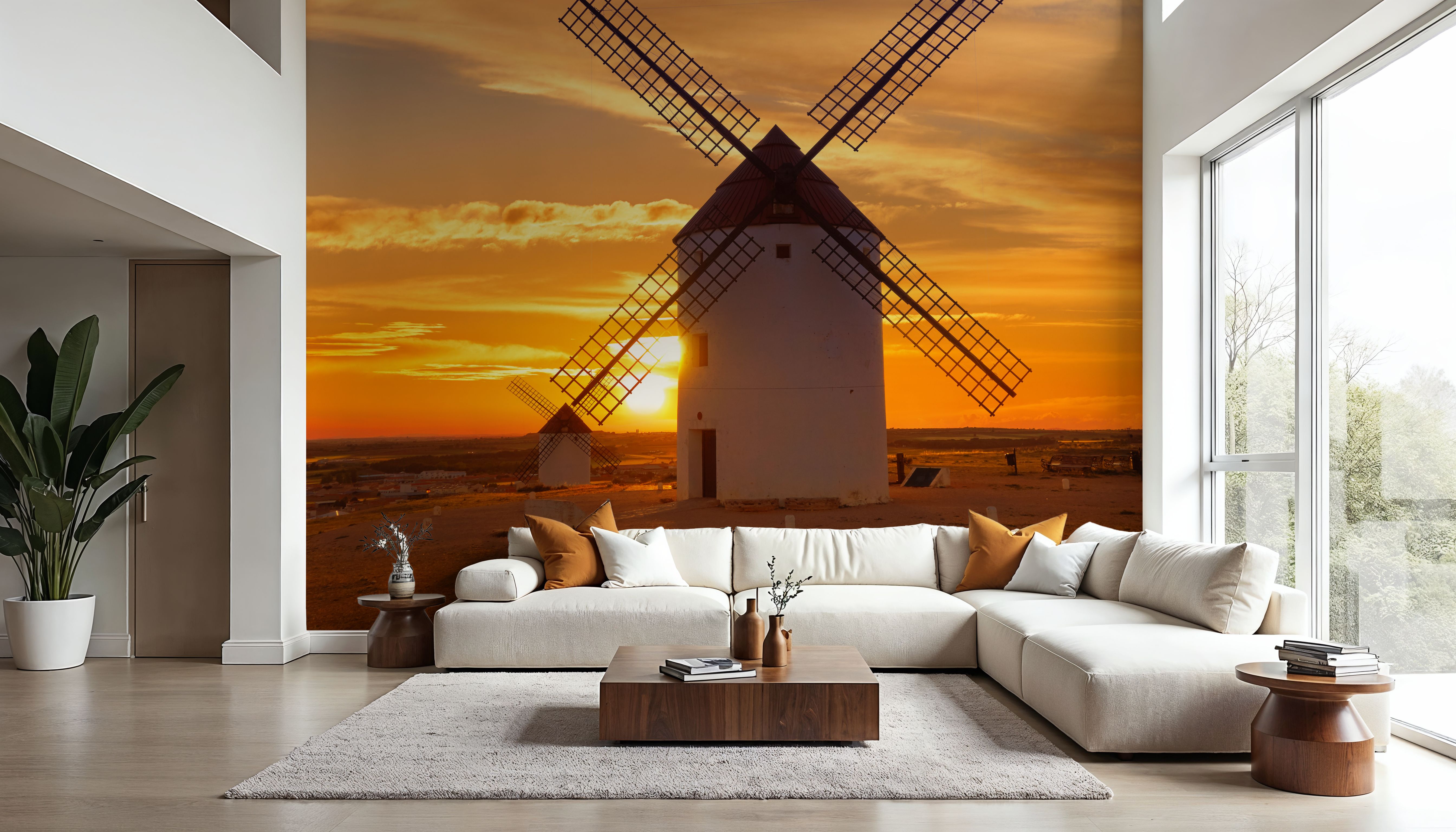 Golden Windmills