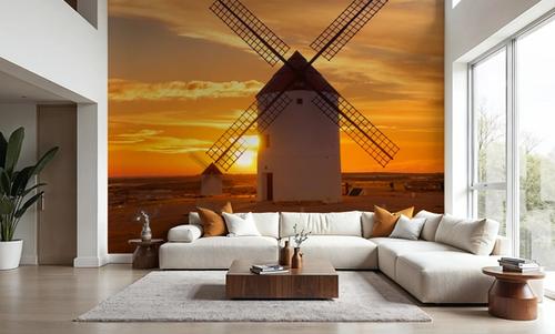 Golden Windmills