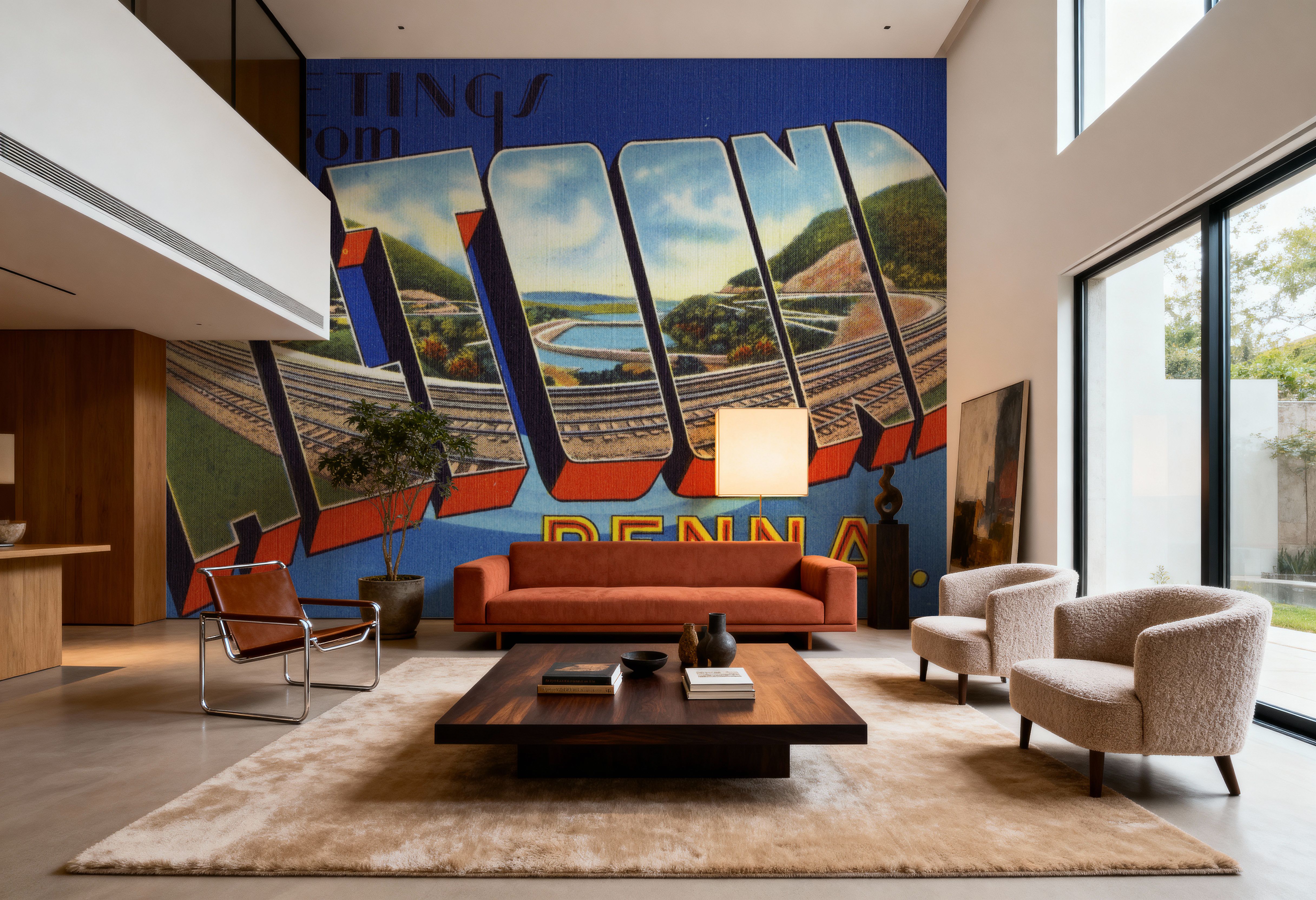 Greetings from Altoona - Screenprint Postcard