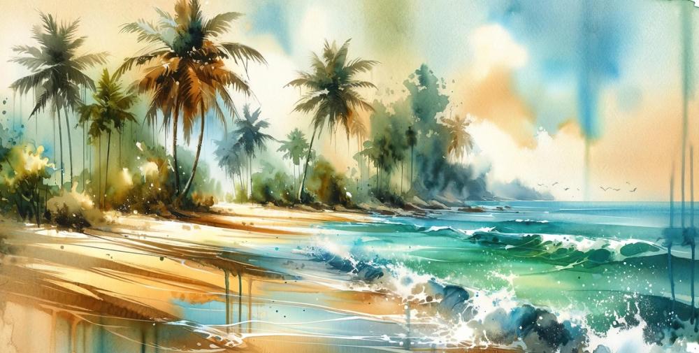 Exotic Tropical Sunny Beach