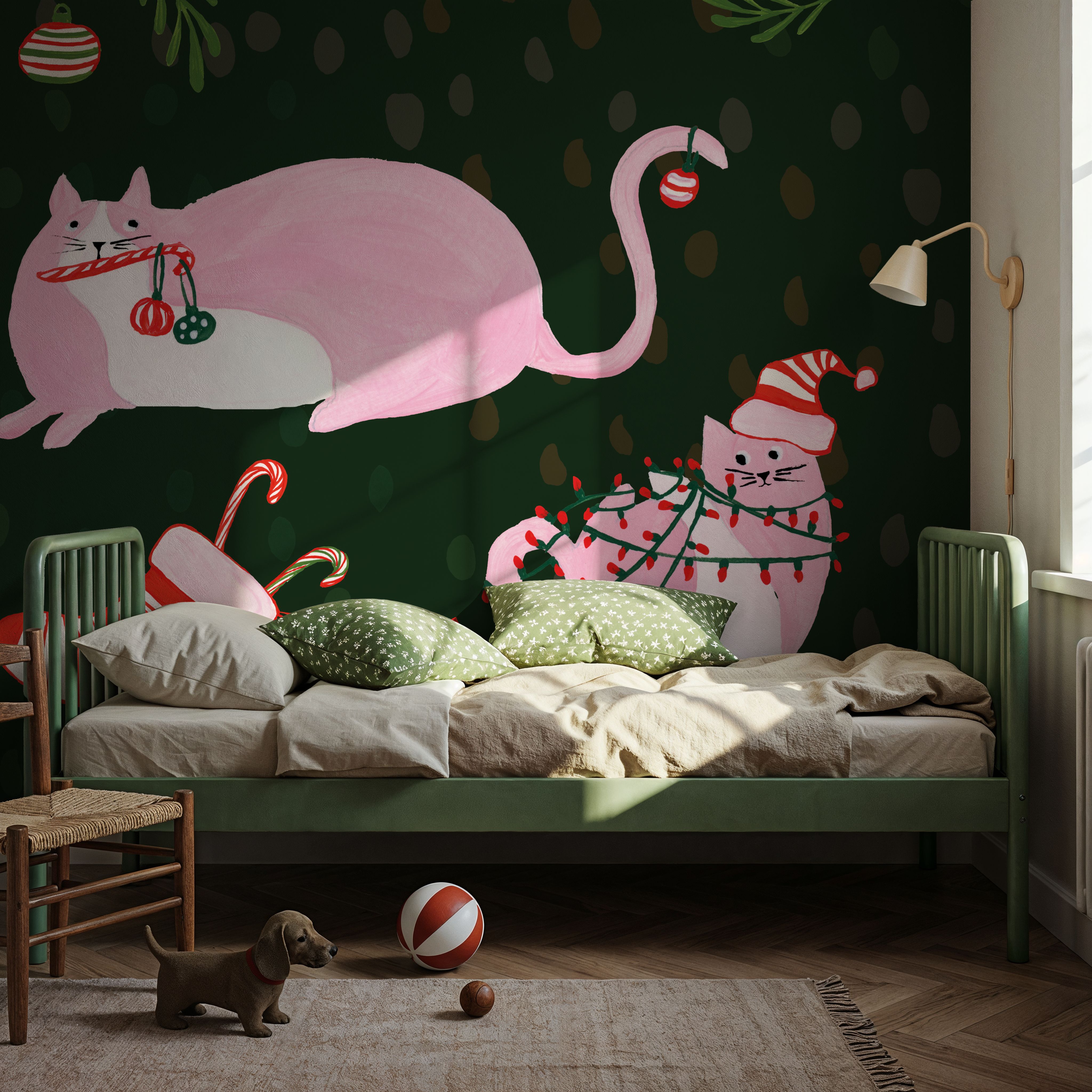 Mischief Kitty Christmas V