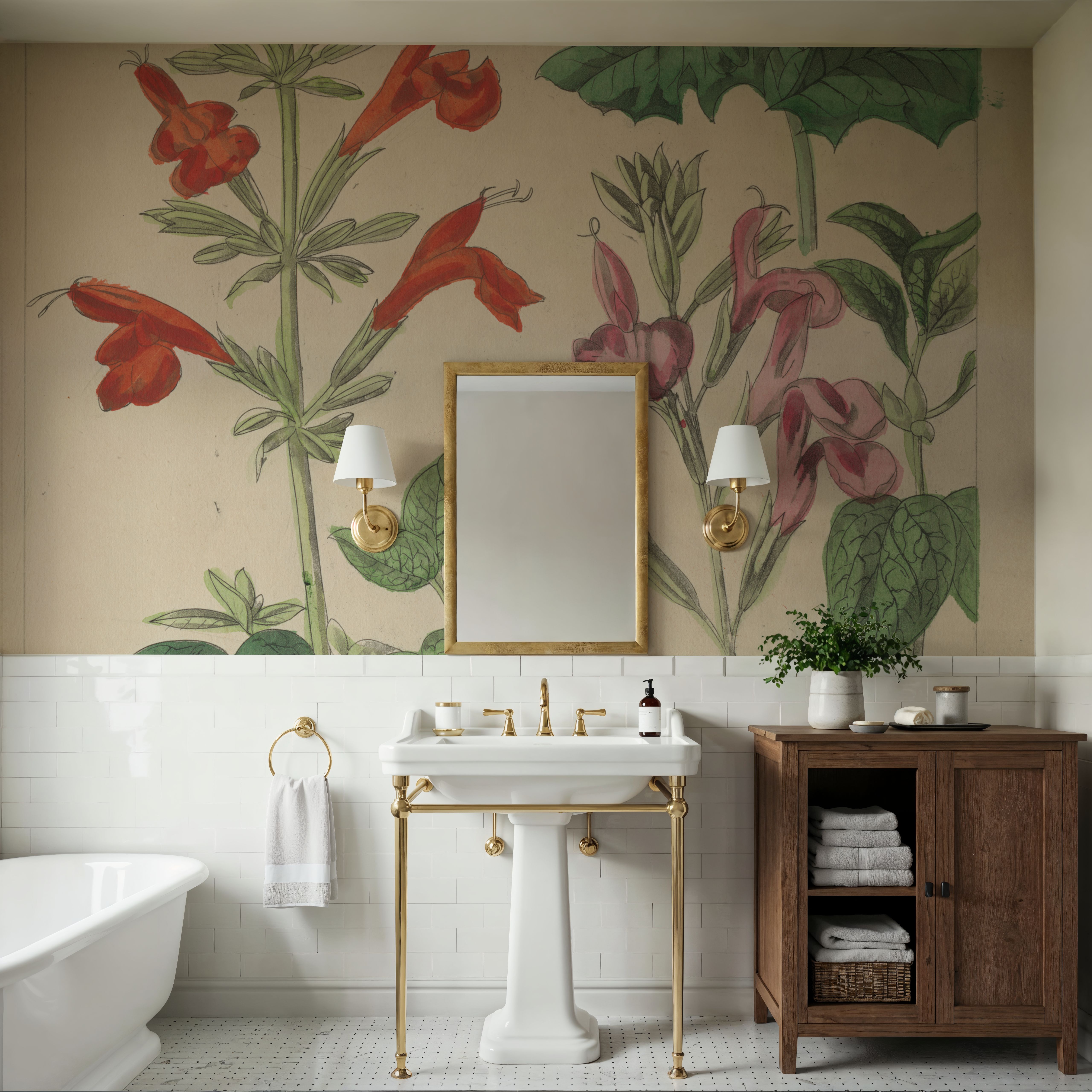 Salvia Florals I