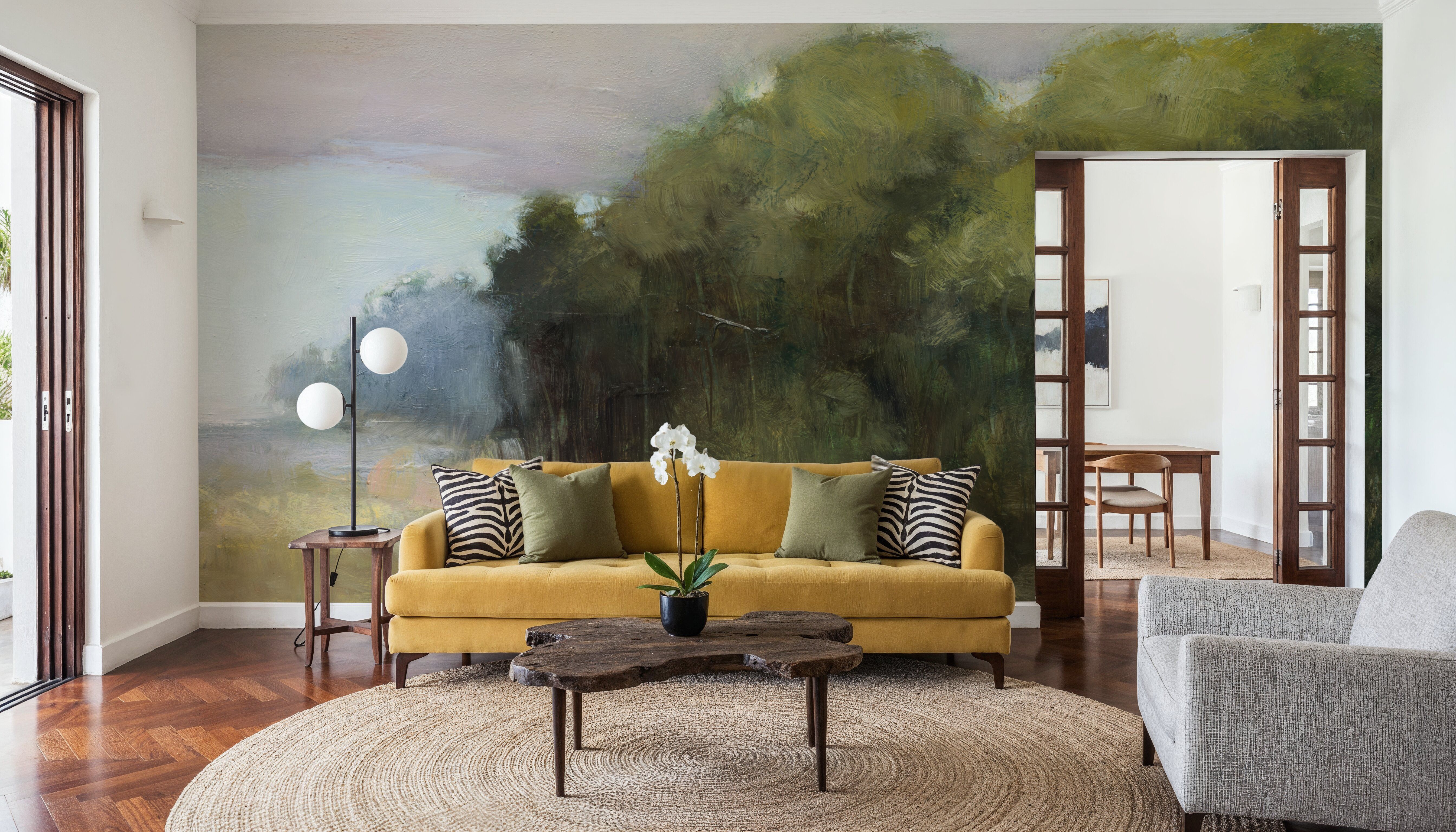 Edge of the Forest, Papel pintado