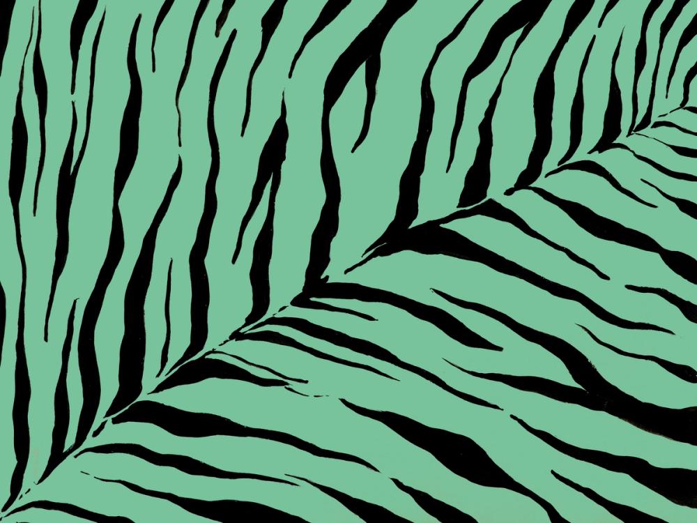 Animal Print III Green