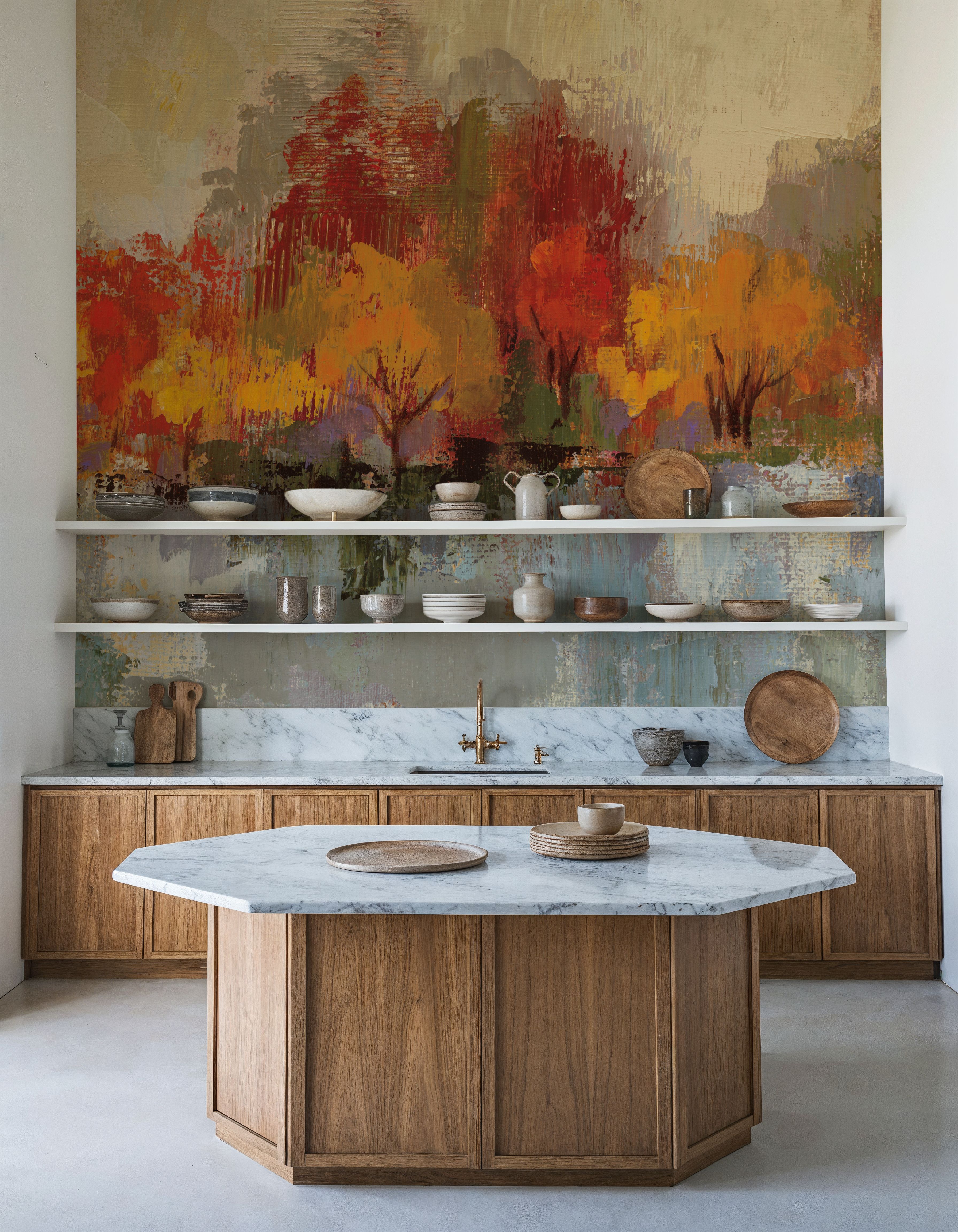 Autumn River Reflection