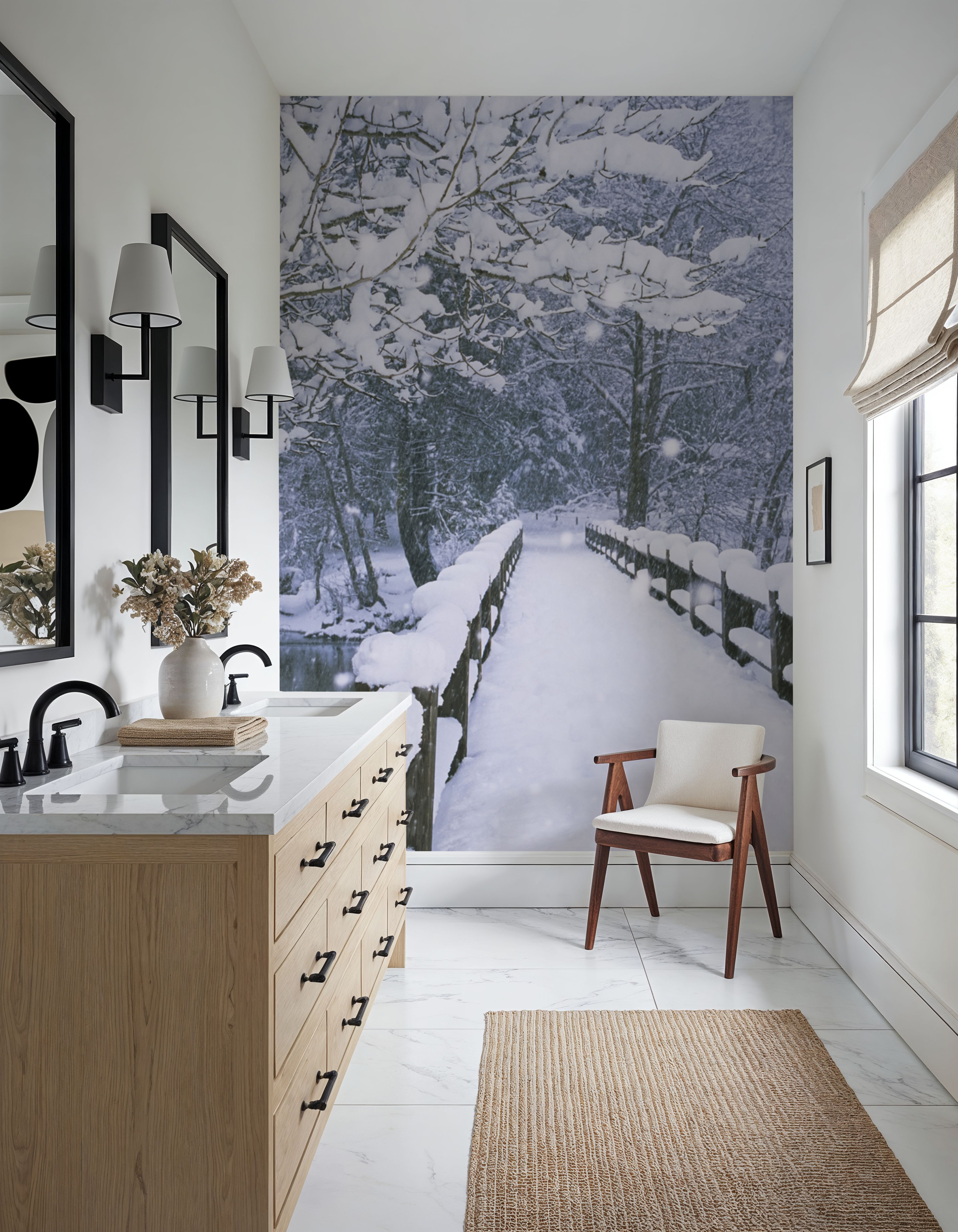 Winter Bridge Serenity