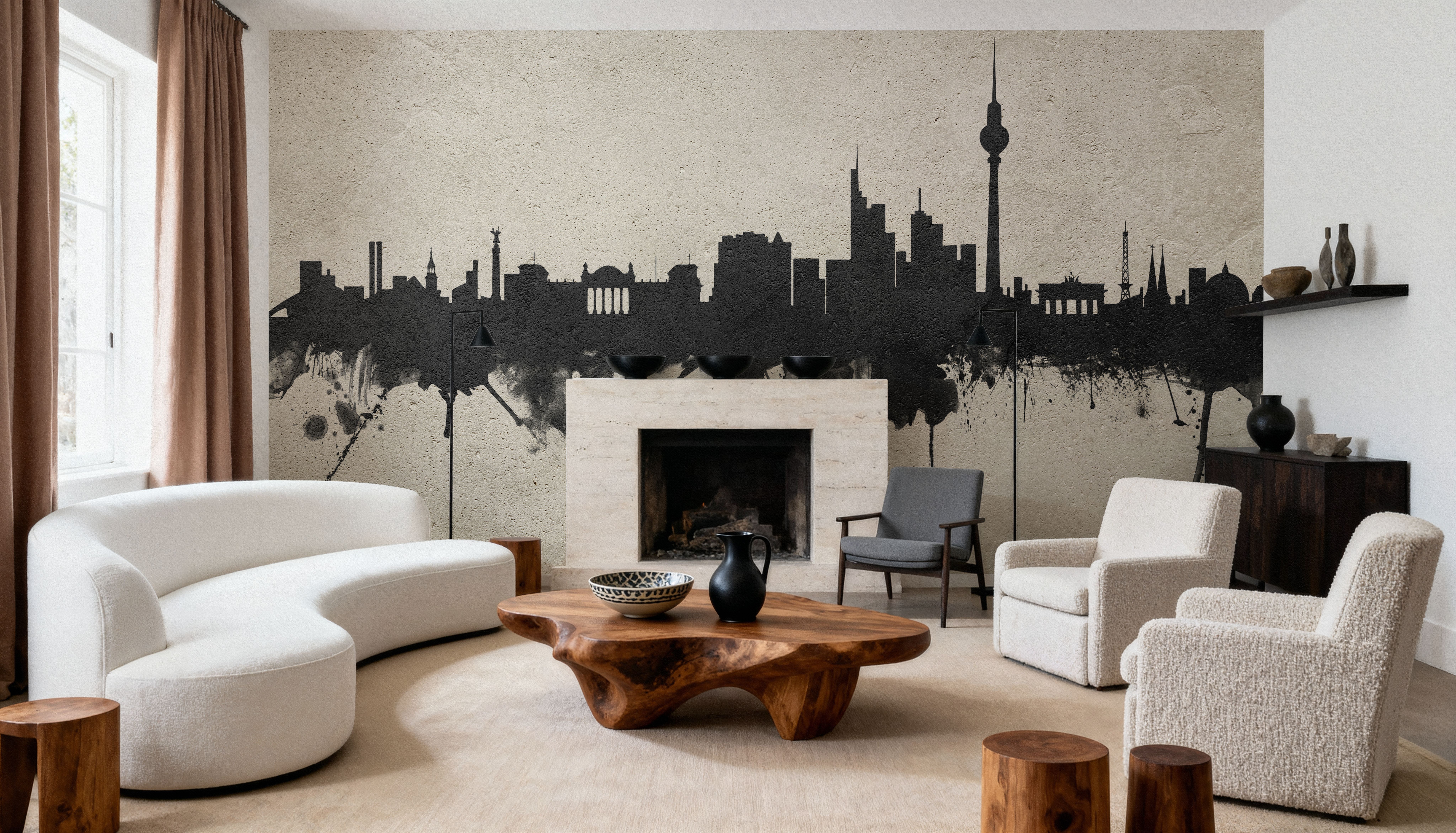 Berlin Skyline Concrete