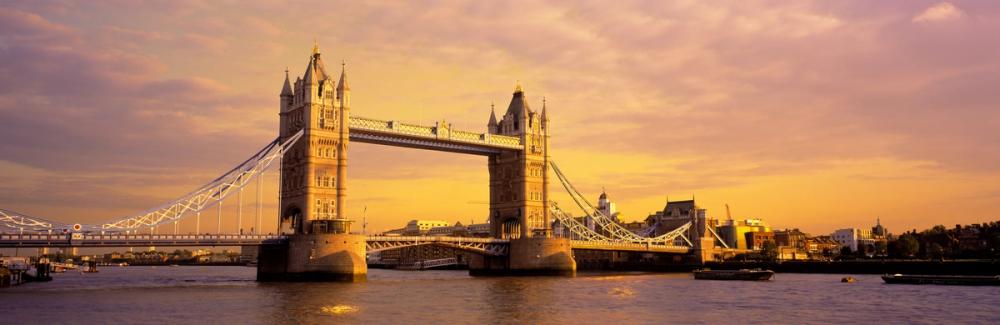 London Sunset Bridge