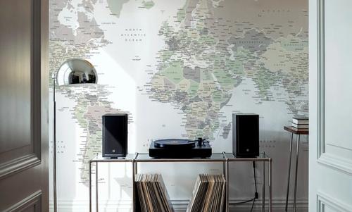 World Map Cities - Anouk