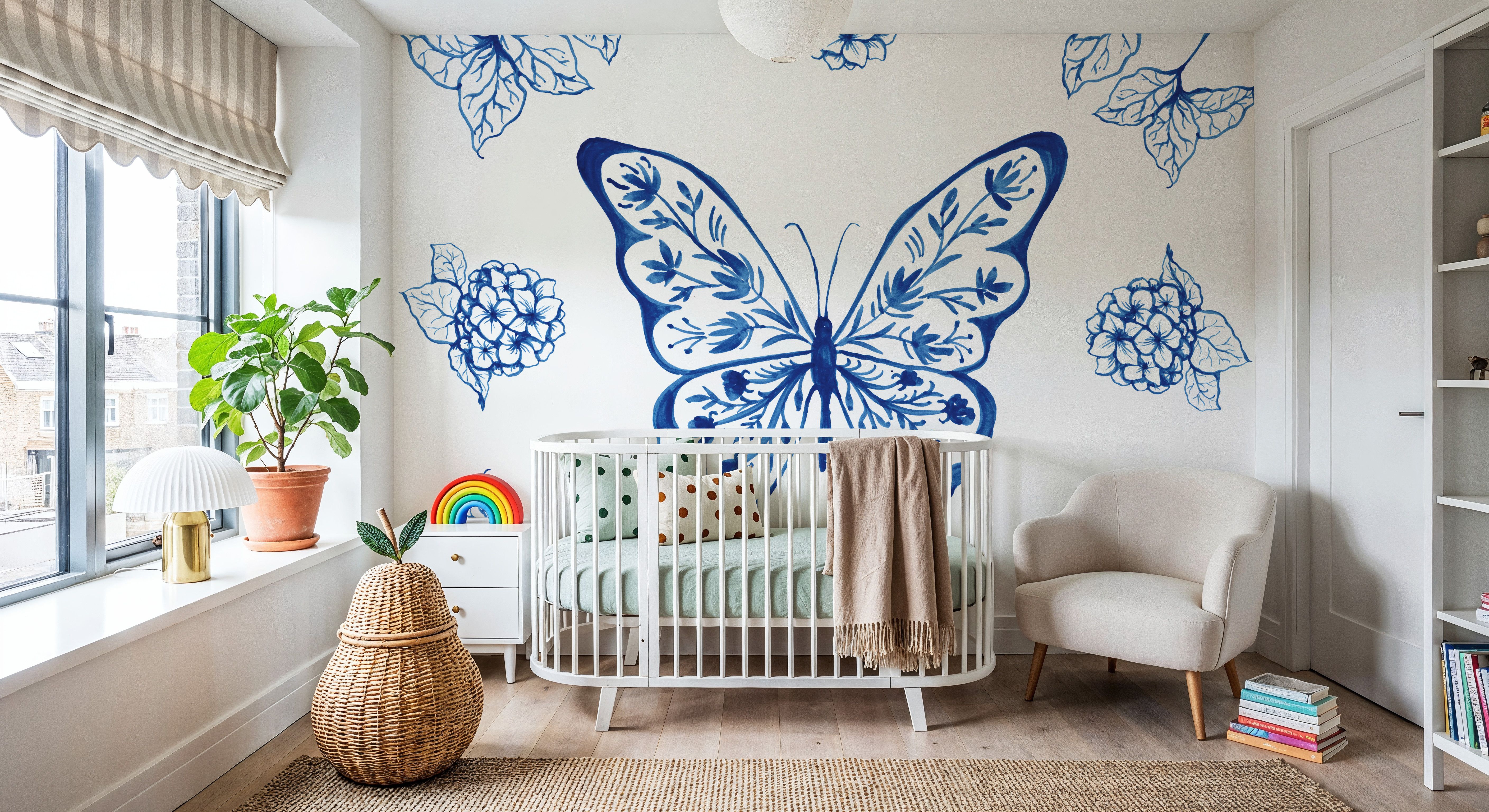 Flutter with Charm II, Tapet