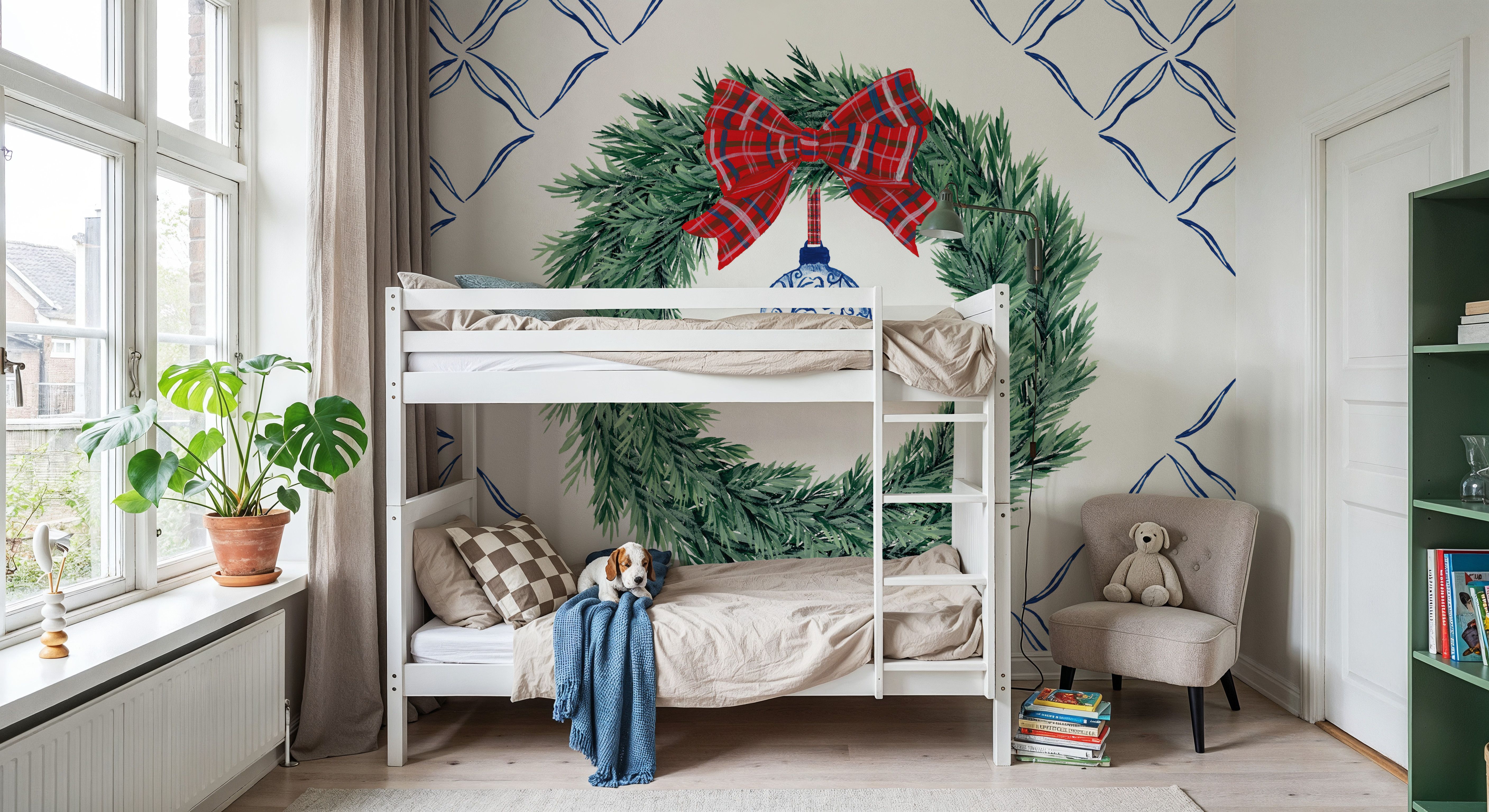 Holiday Tartan and Chinoiserie IV