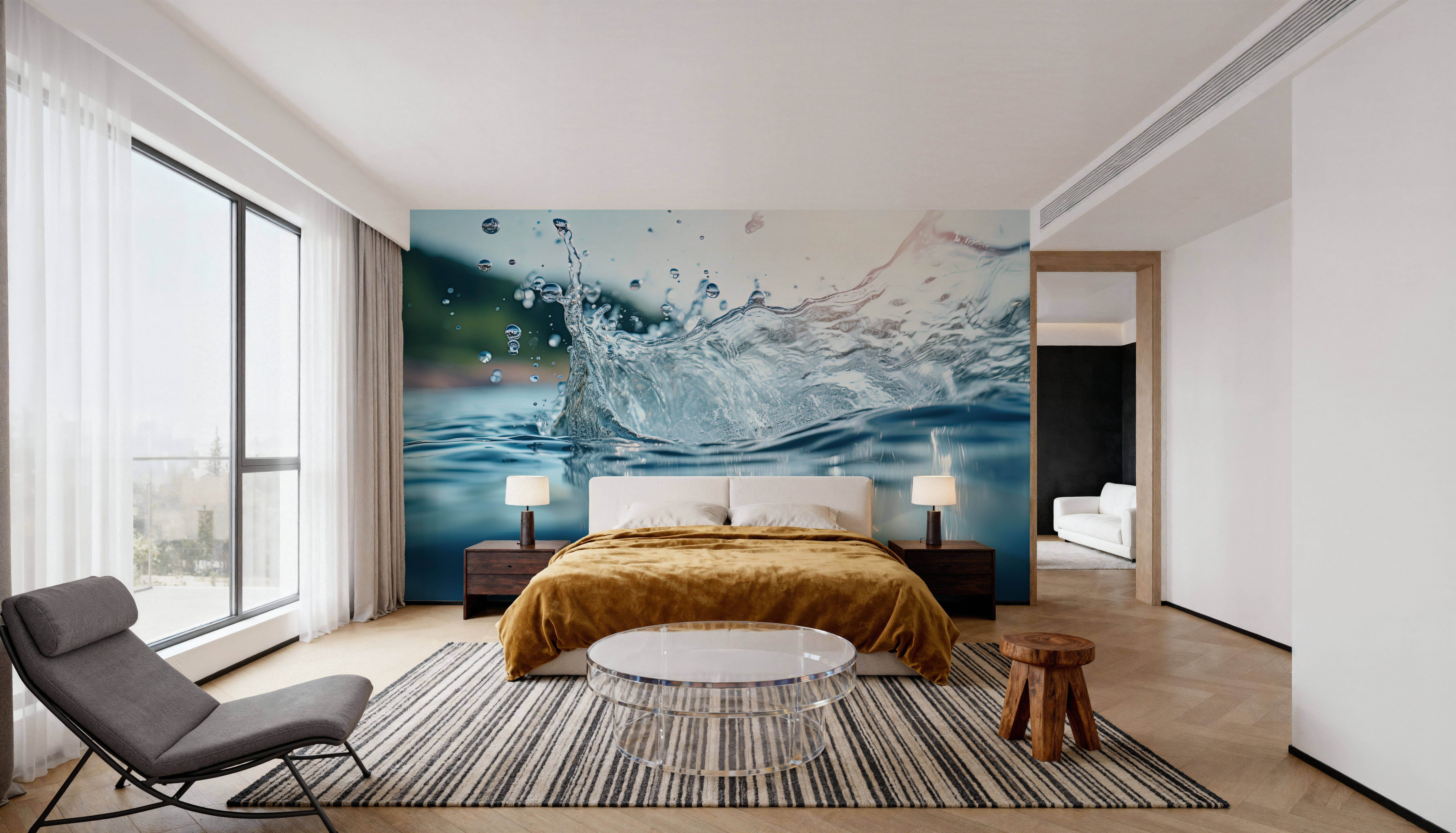 Water Splash Scene