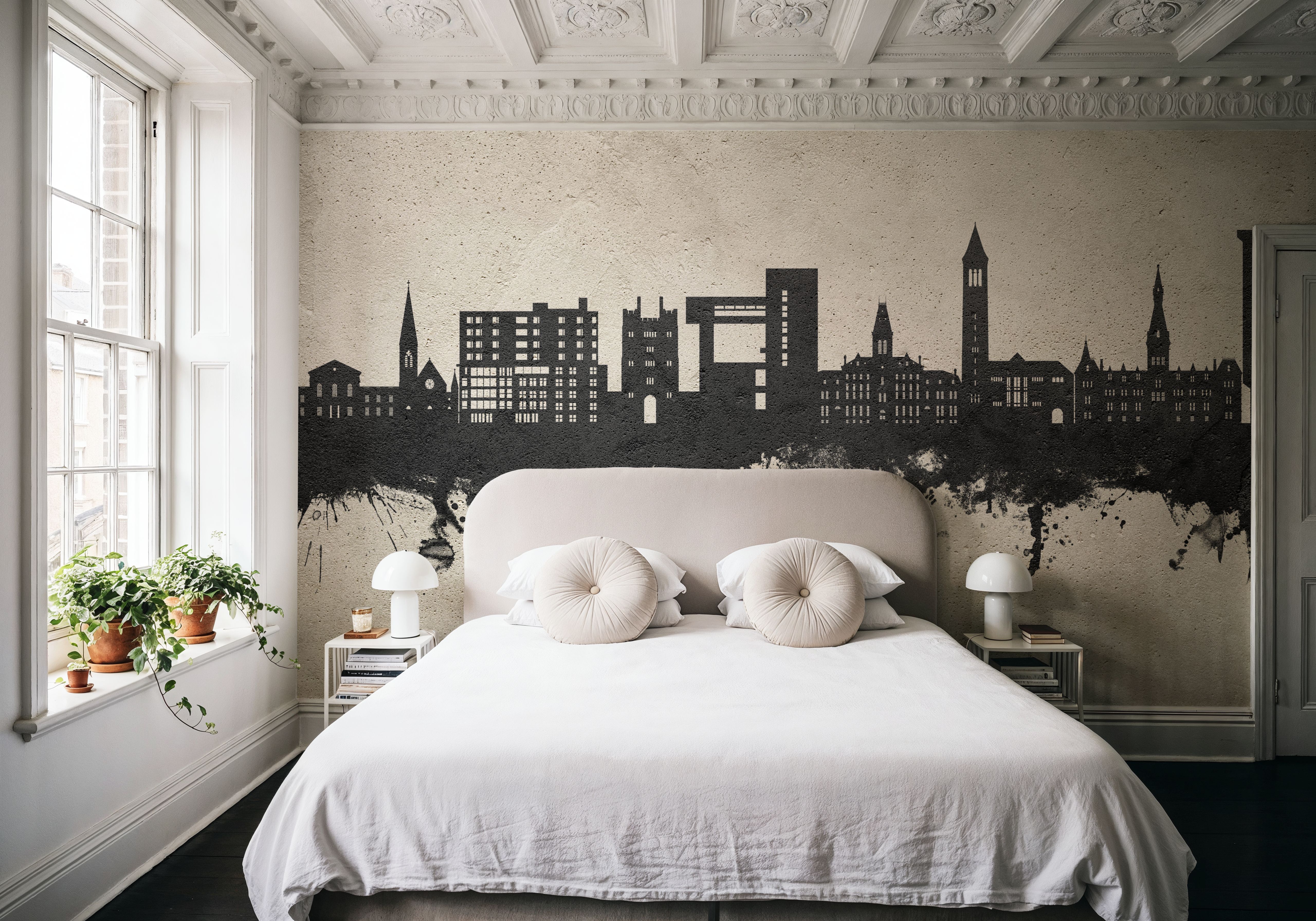 Ithaca New York Skyline Concrete