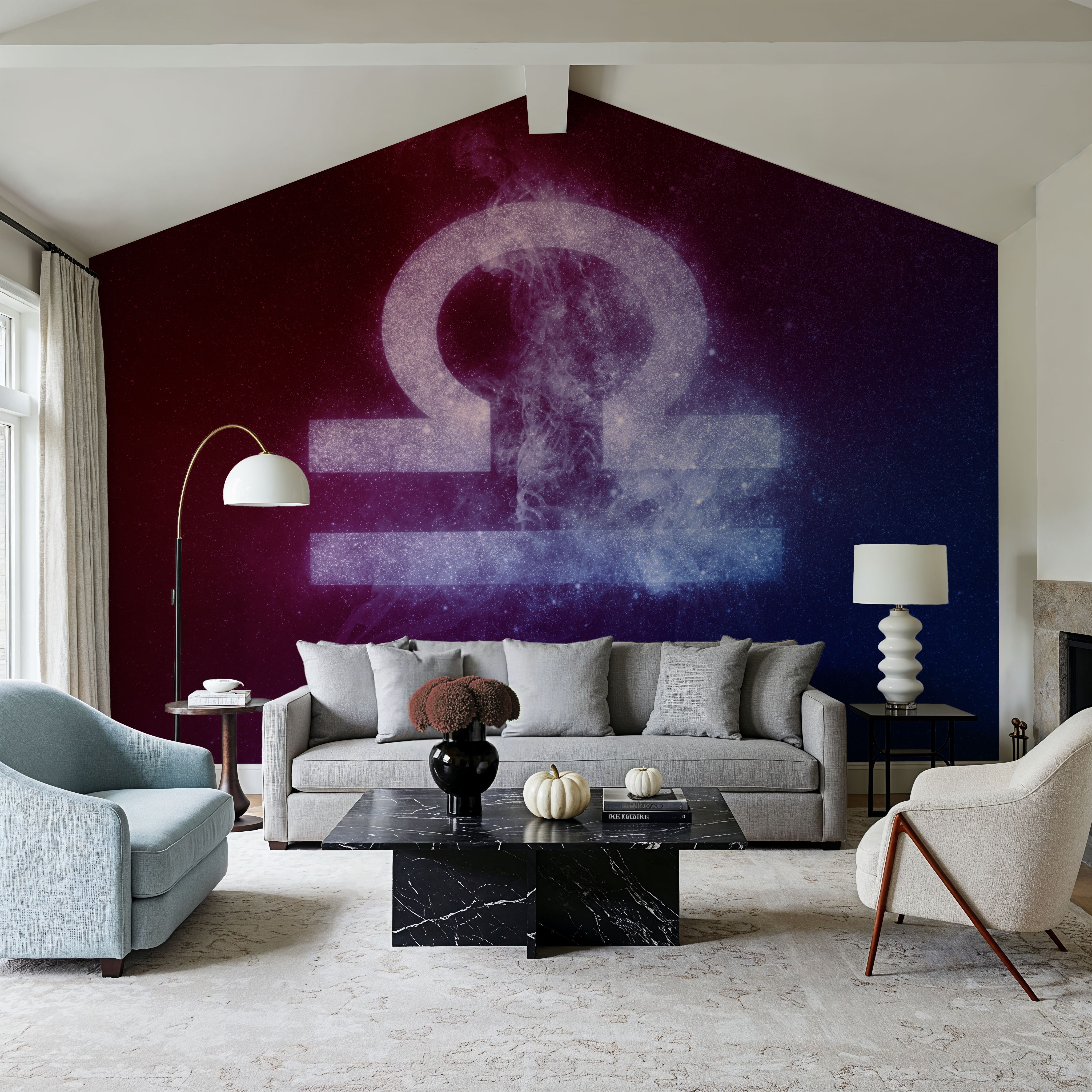 Libra Zodiac of Stars 