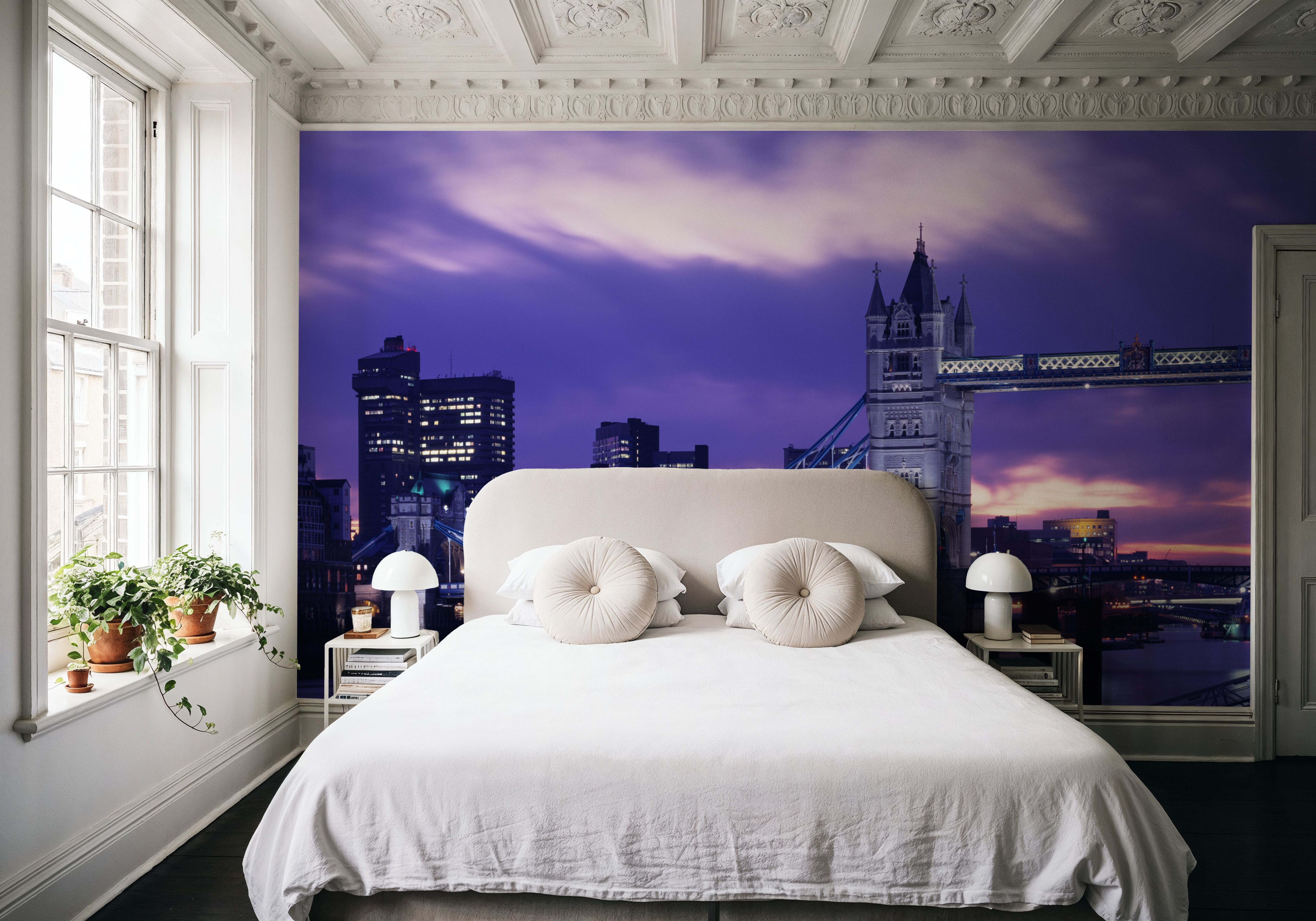 Purple Tower Bridge Twilight