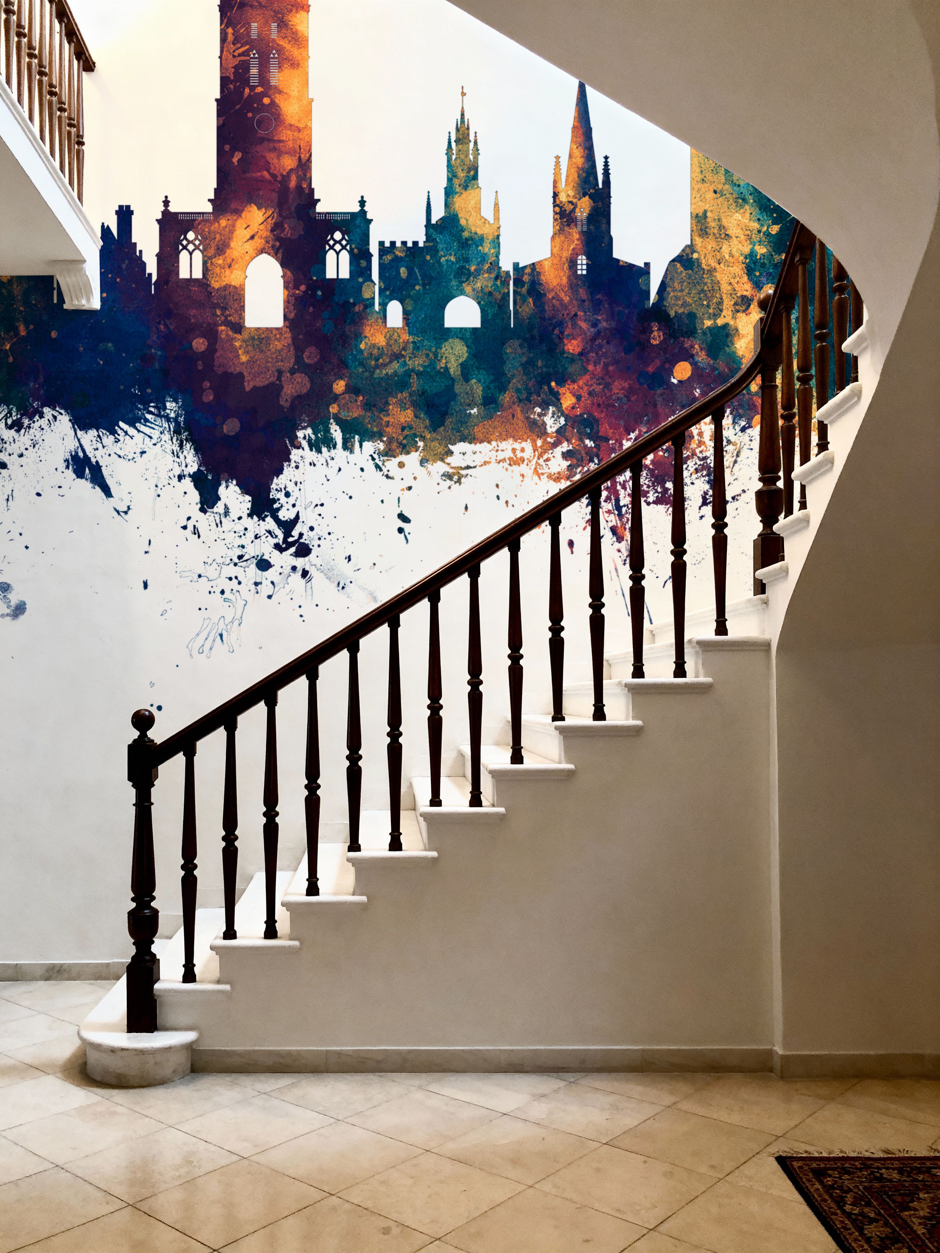 Warwick England Skyline Blue & Bronze