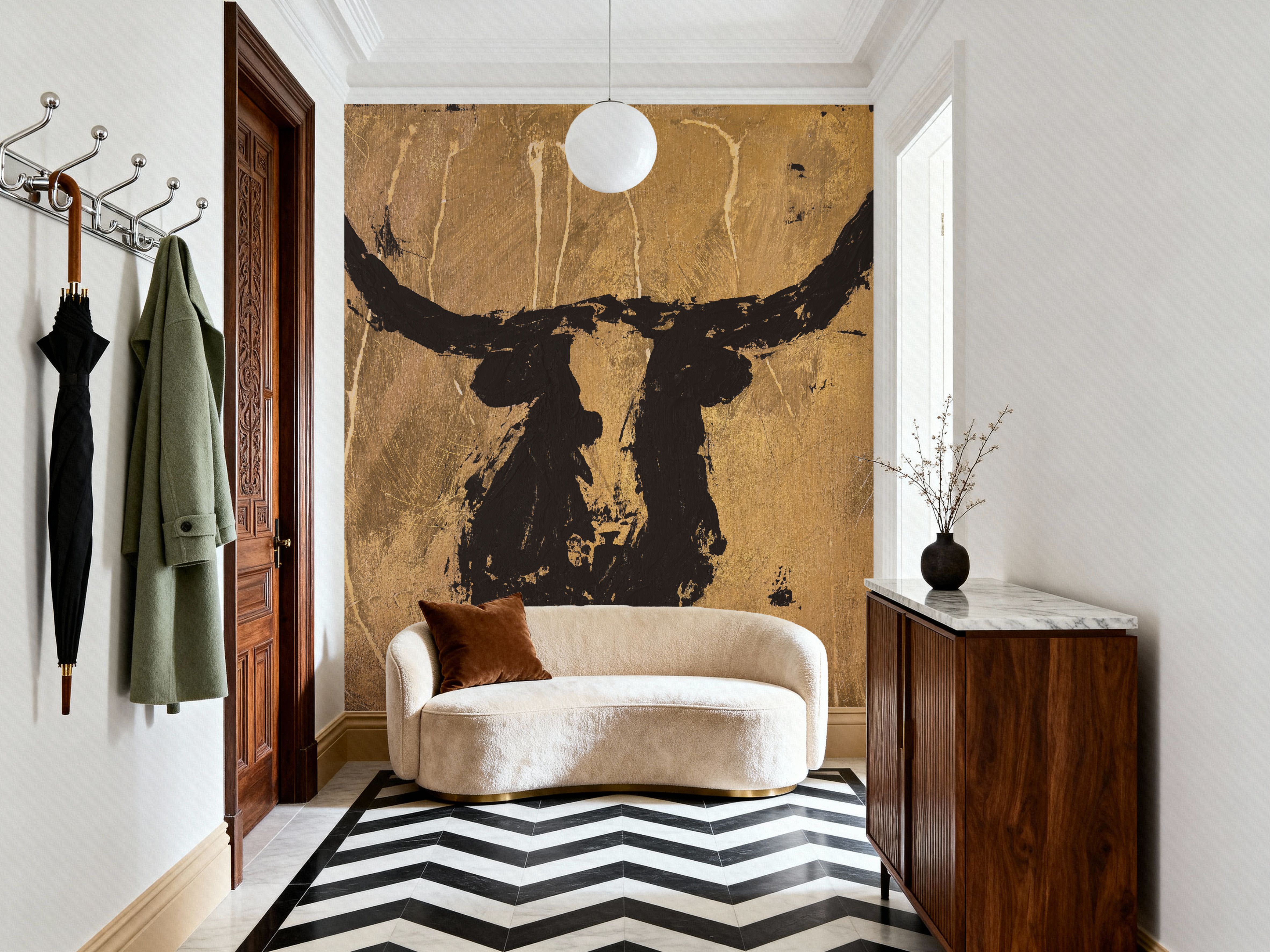 Abstract Bull