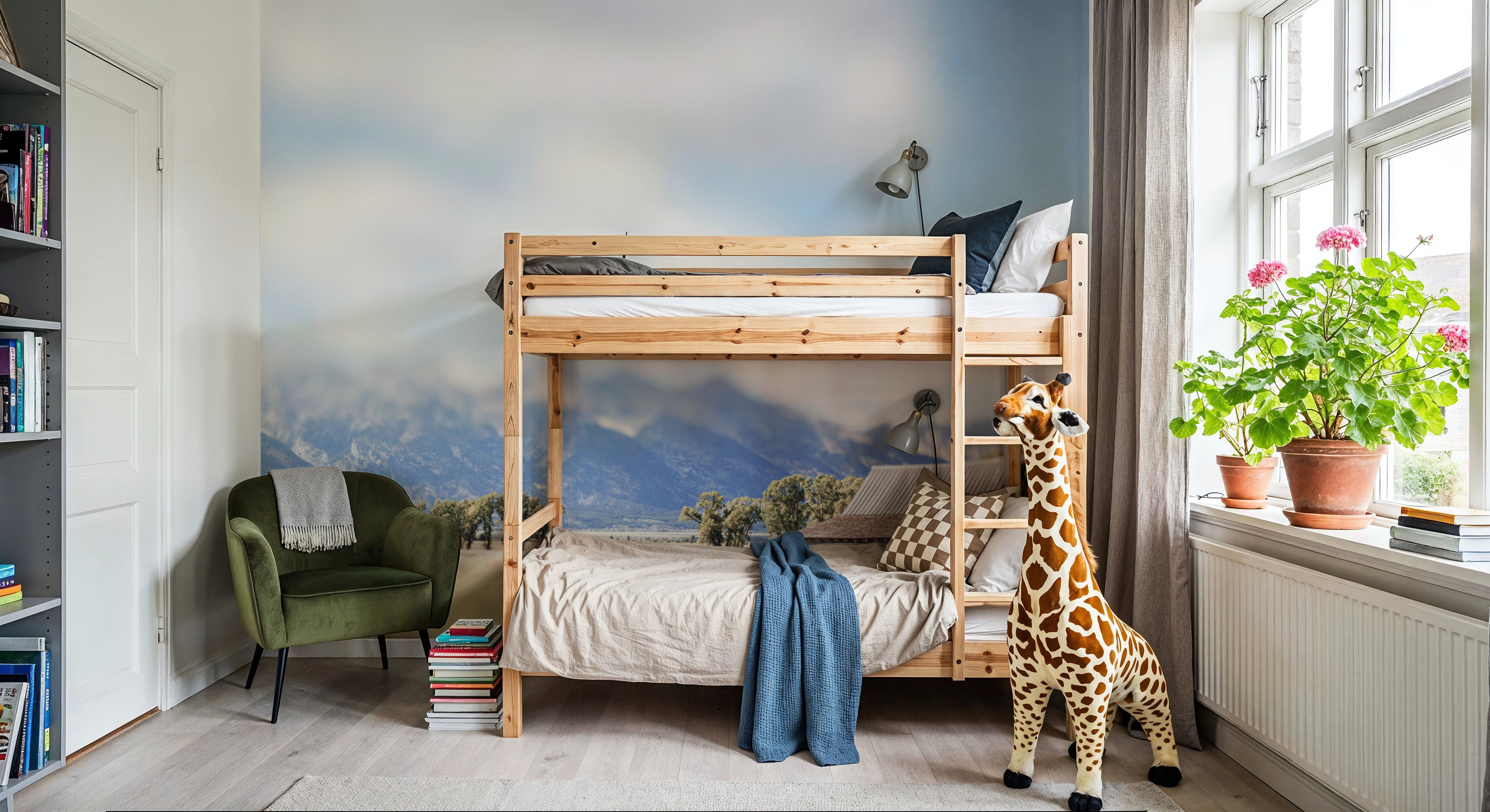 Mountain Bed, Tapet