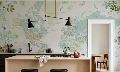 World Map Cities - Marie