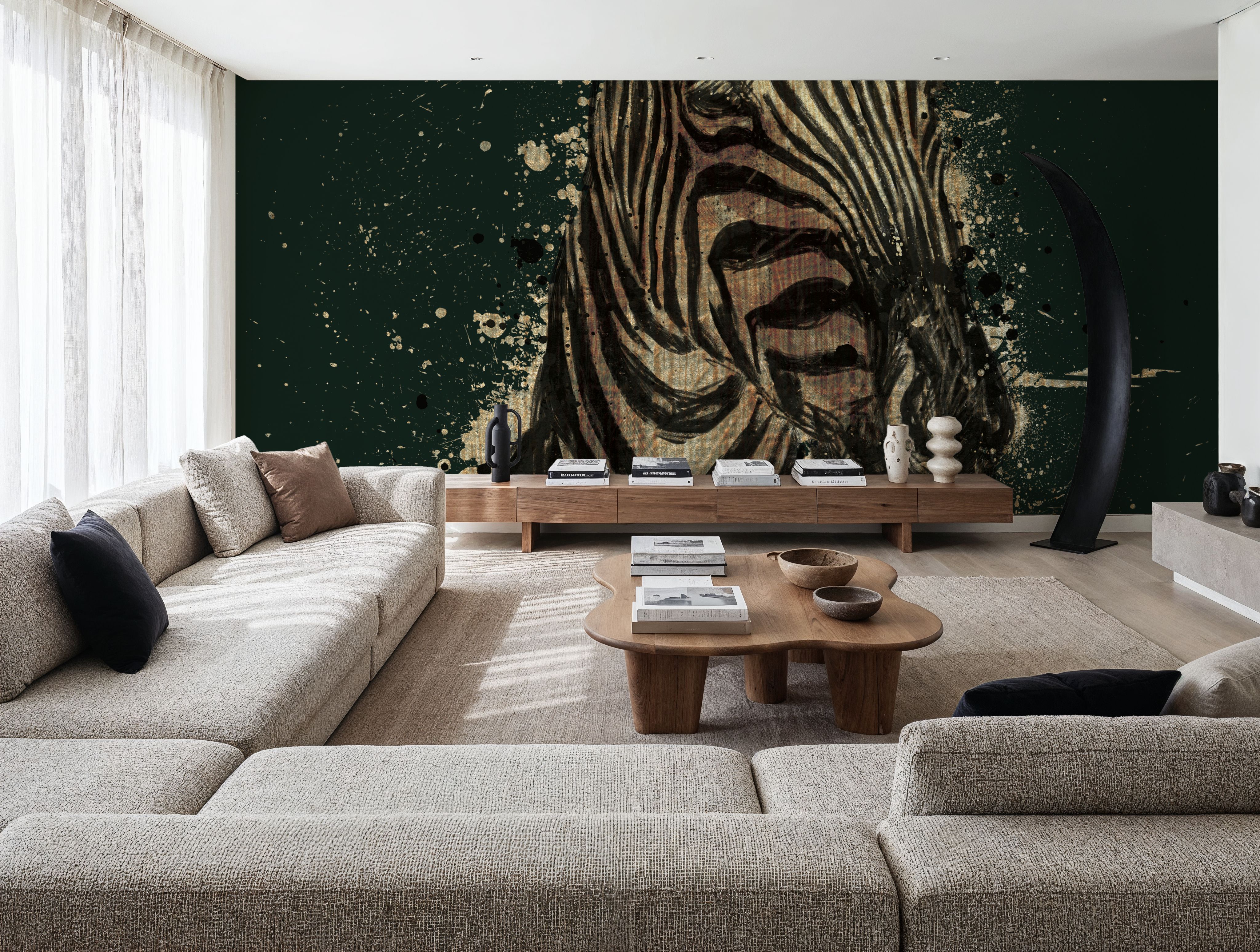 Bright Africa II on Green