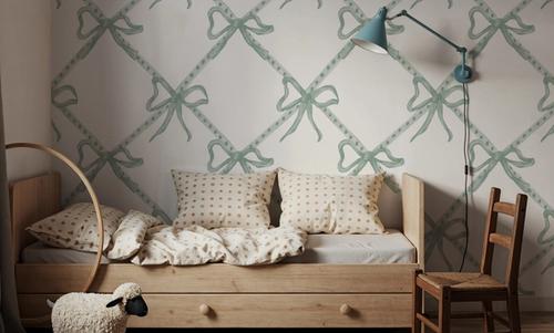 Petite Bows Mint