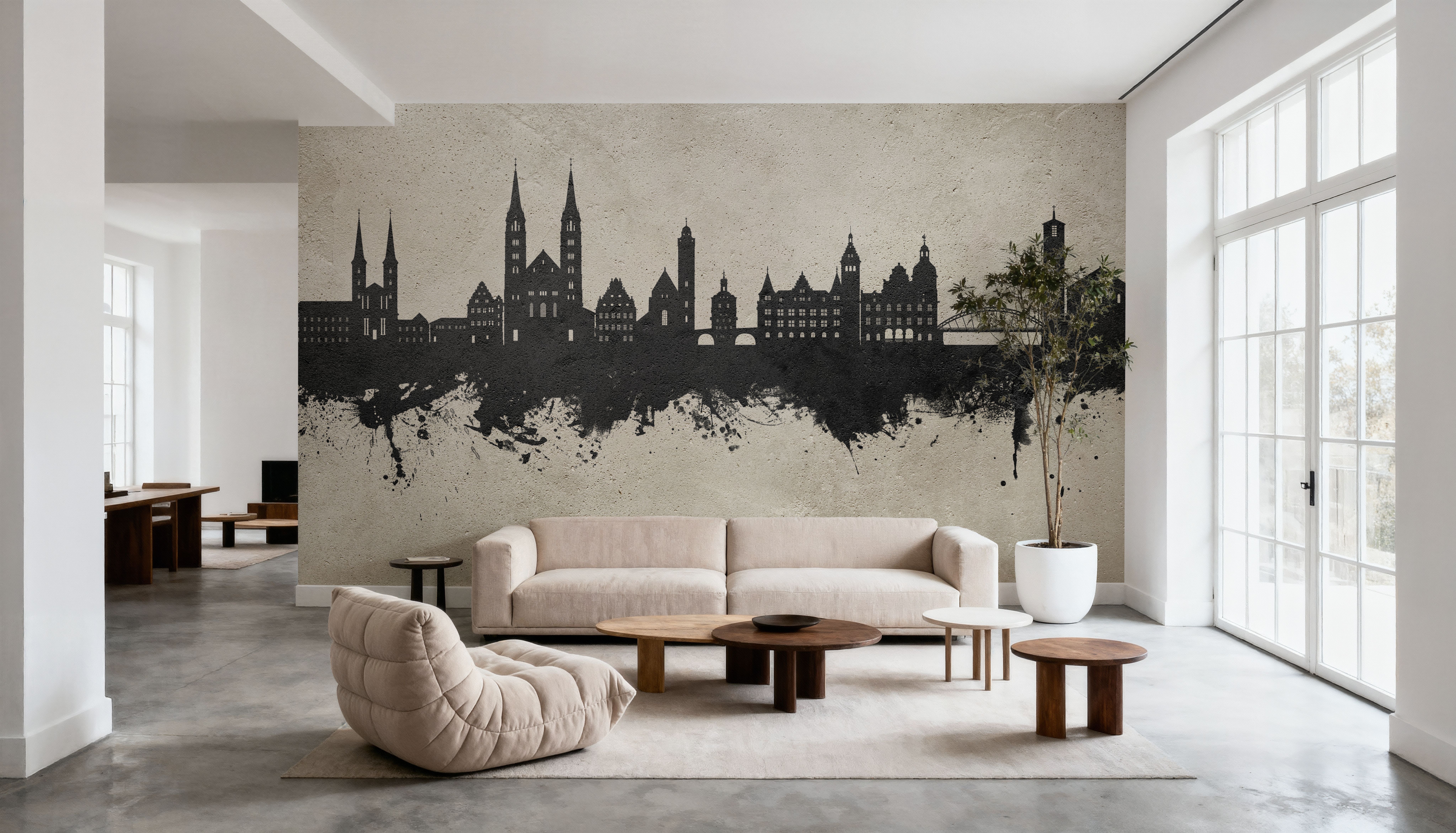 Bamberg Germany Skyline Concrete