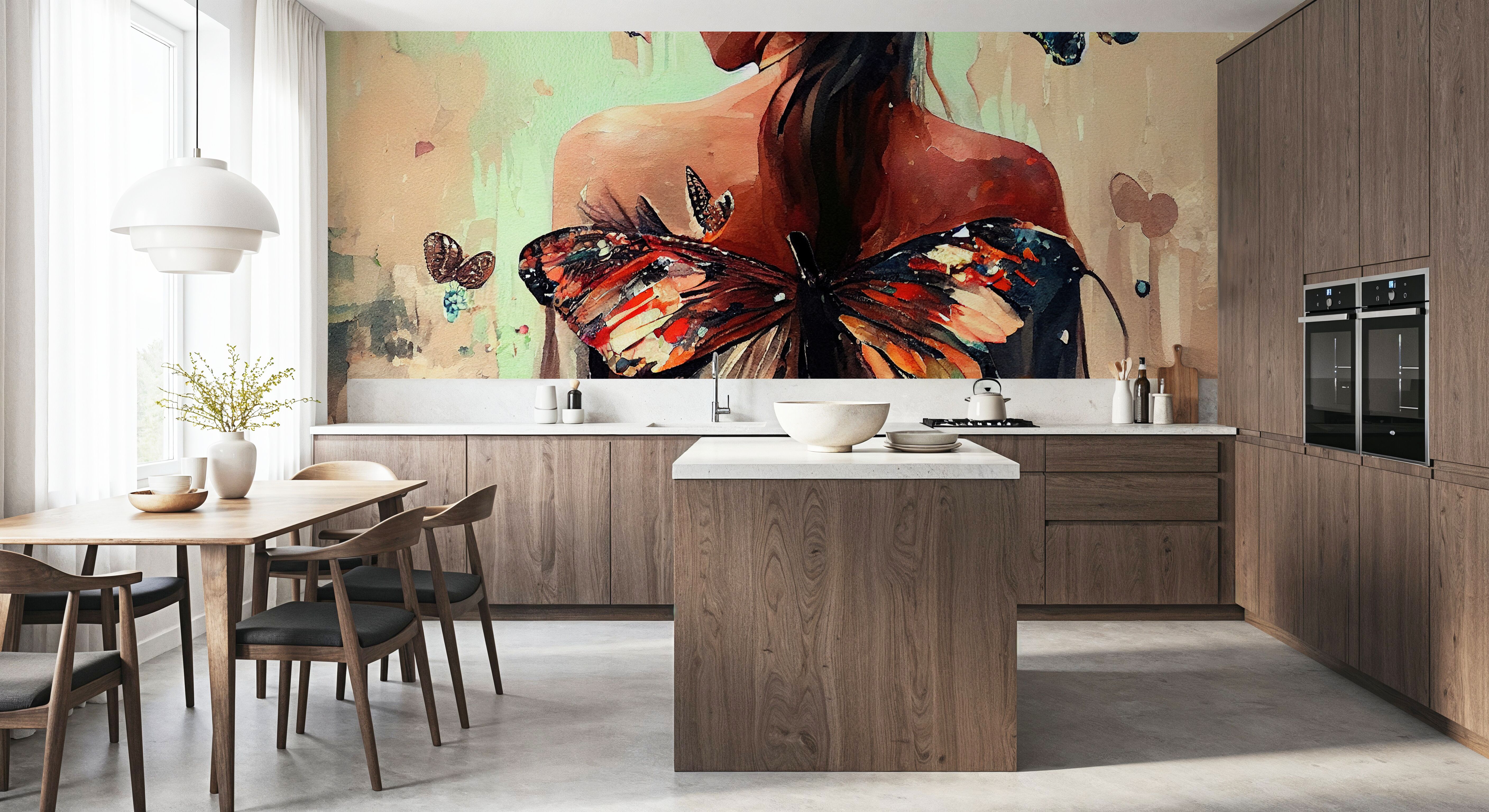 Powerful Butterflies, Wallpaper